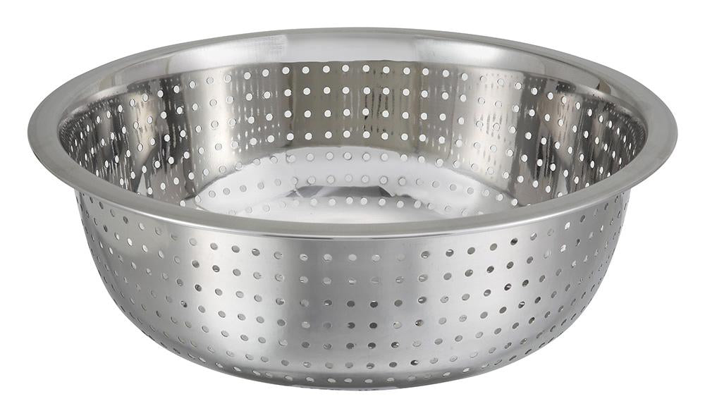 Stainless Steel Chinese Style Colanders 5mm Holes - Chefcoca