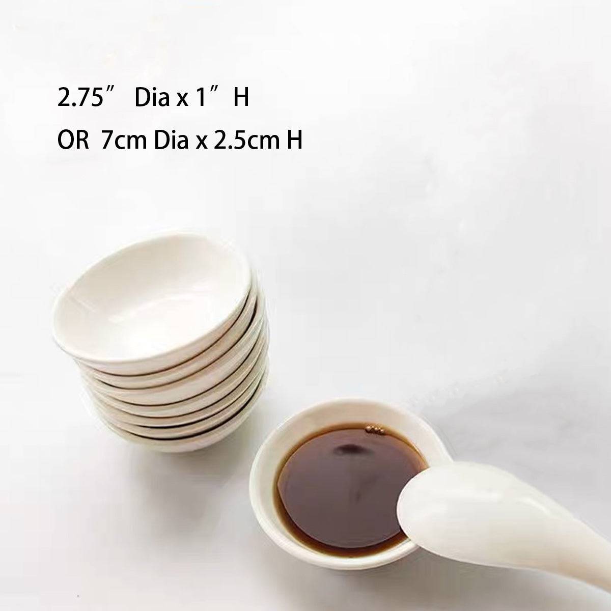 Procelain Sauce Dish - Chefcoca