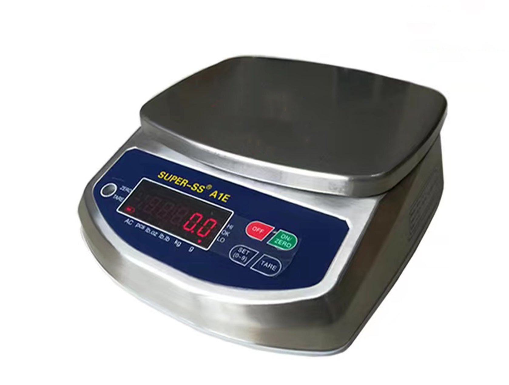 CHEFCOL,SUPER-SS-A1E-6,Stainless Steel Waterproof Weighing Scale,6kg - Chefcoca