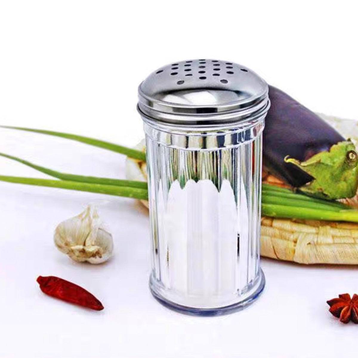 Sugar Pourer, 12 oz, PC Material, W/Perforated Top - Chefcoca