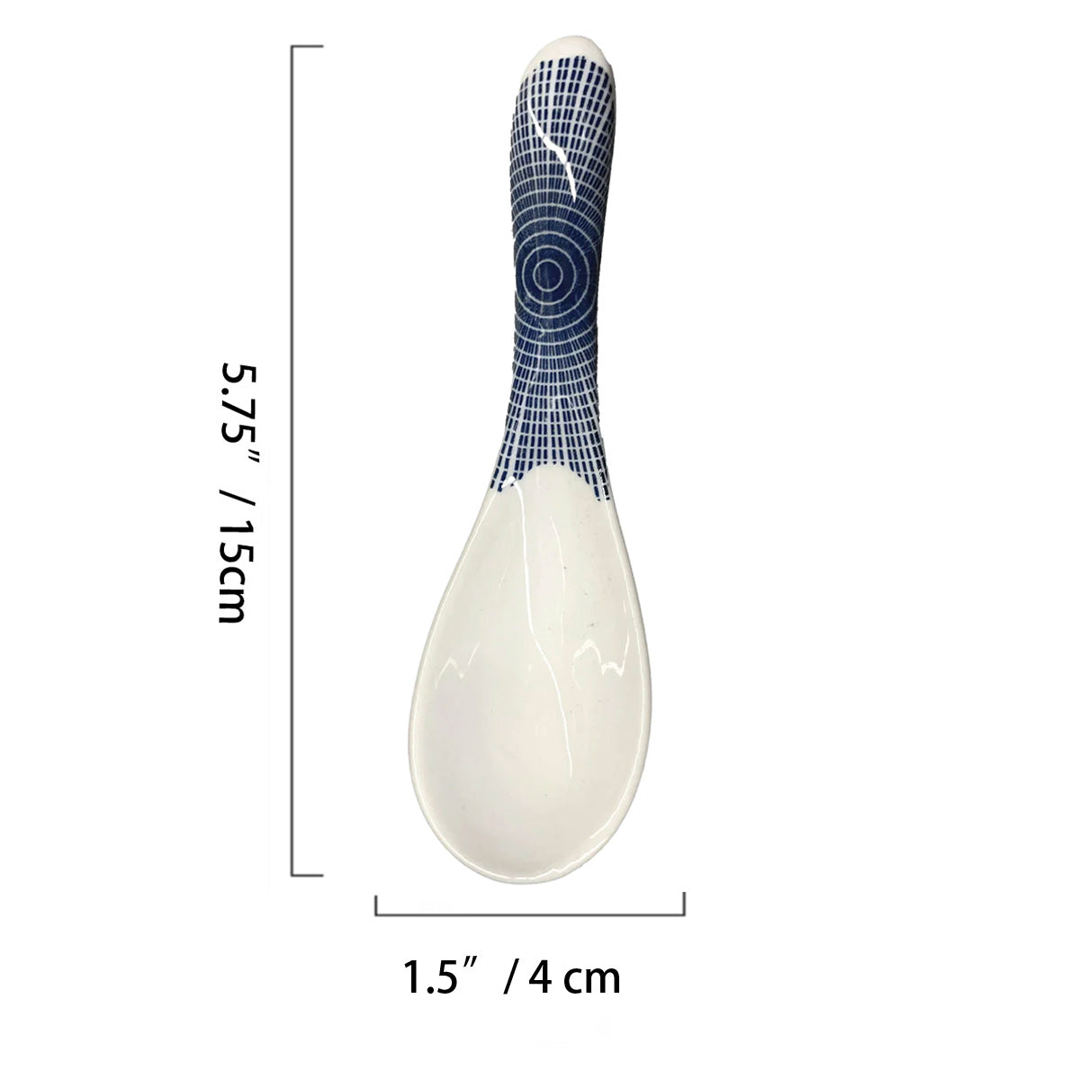 Soup Spoon, Blue Lines - Chefcoca