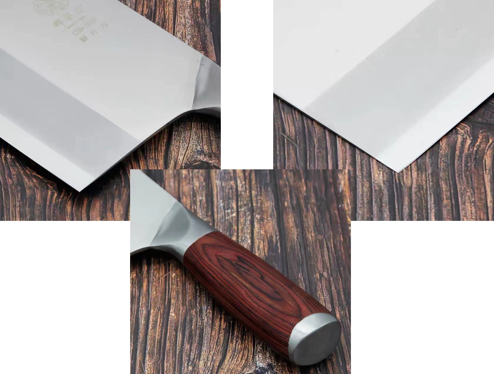 CHEFCO,SD-1024,Dengjia Cleaver with Wood Handle - Chefcoca