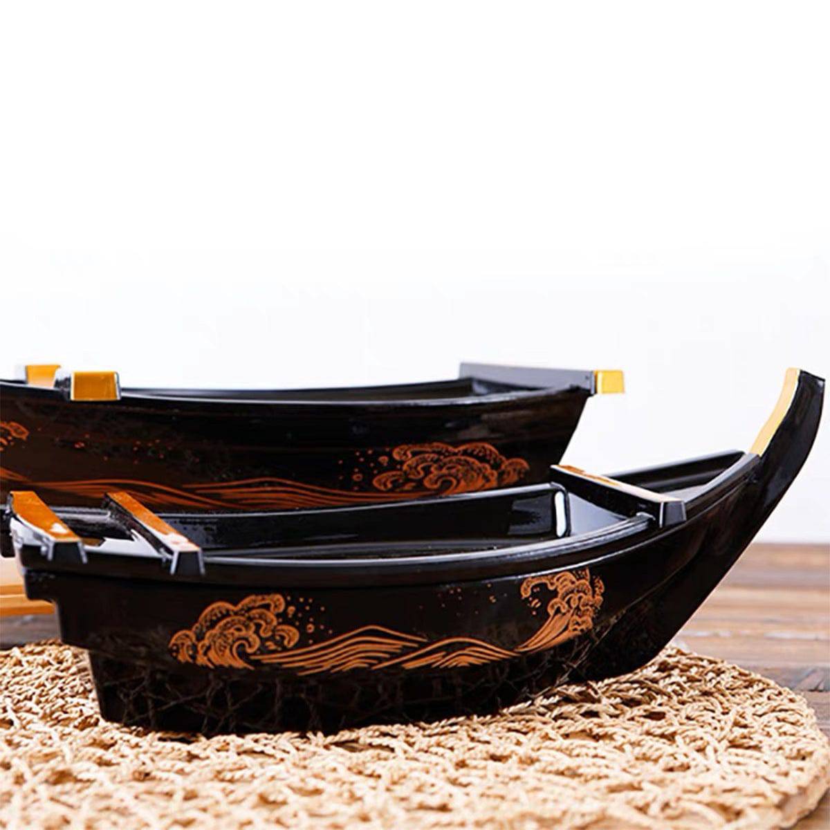 CHEFCO,SQLP056, 21" Sushi Serving Treasure Boat - Chefcoca