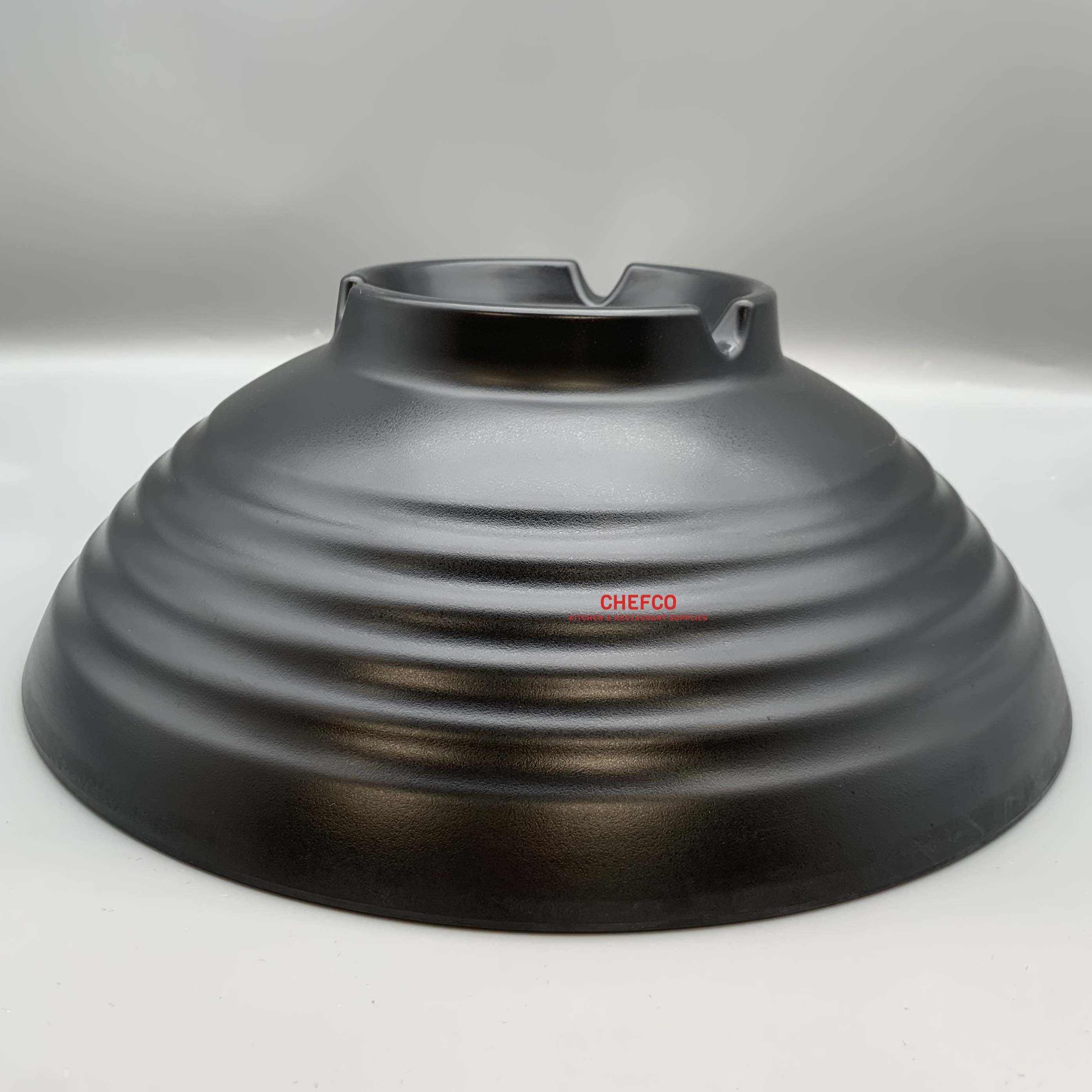 CHEFCO, WT5095,Linear Pattern Non-slip Melamine Bowl(Dia 35.2cm/13.9" x H12.7cm/5") - Chefcoca