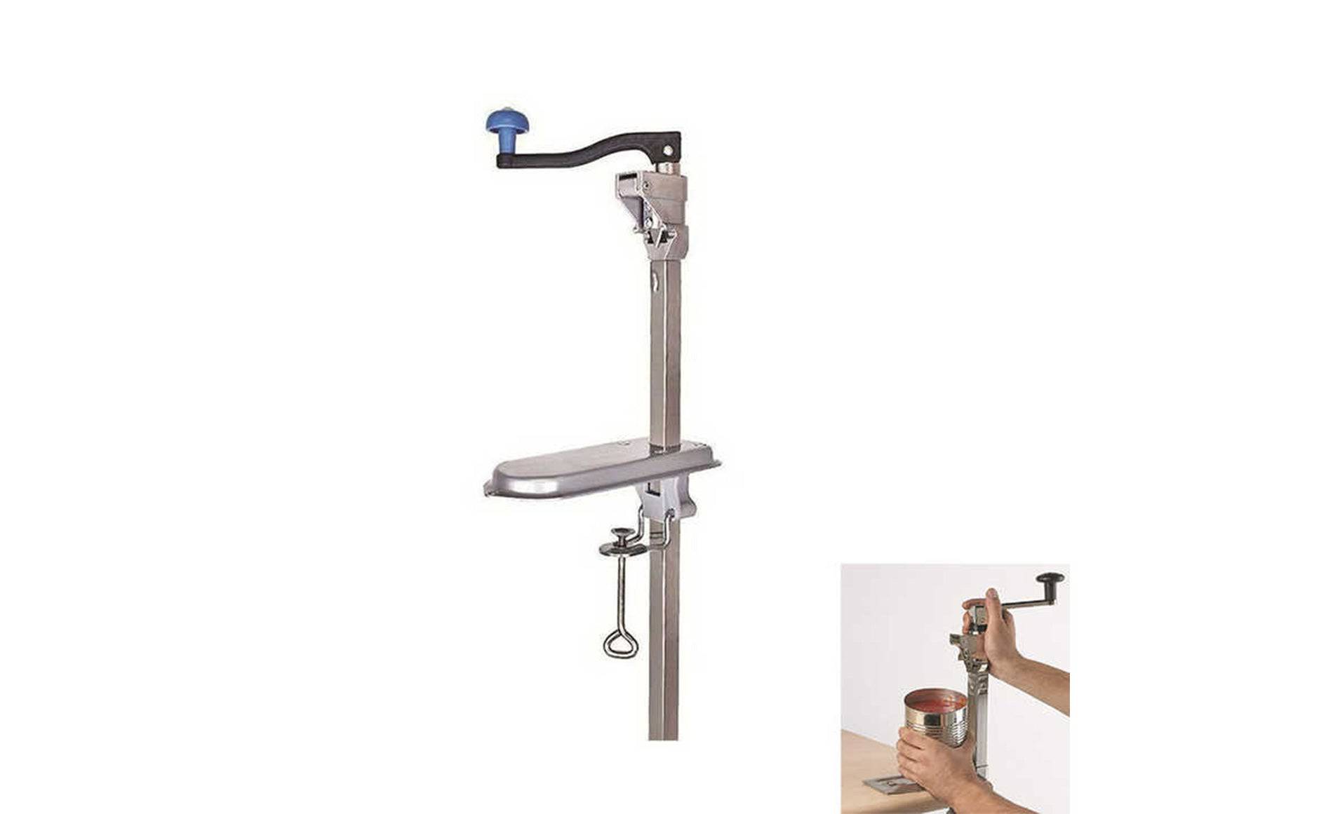 Heavy Duty Table Mounted Manual Can Opener (CO-2) - Chefcoca