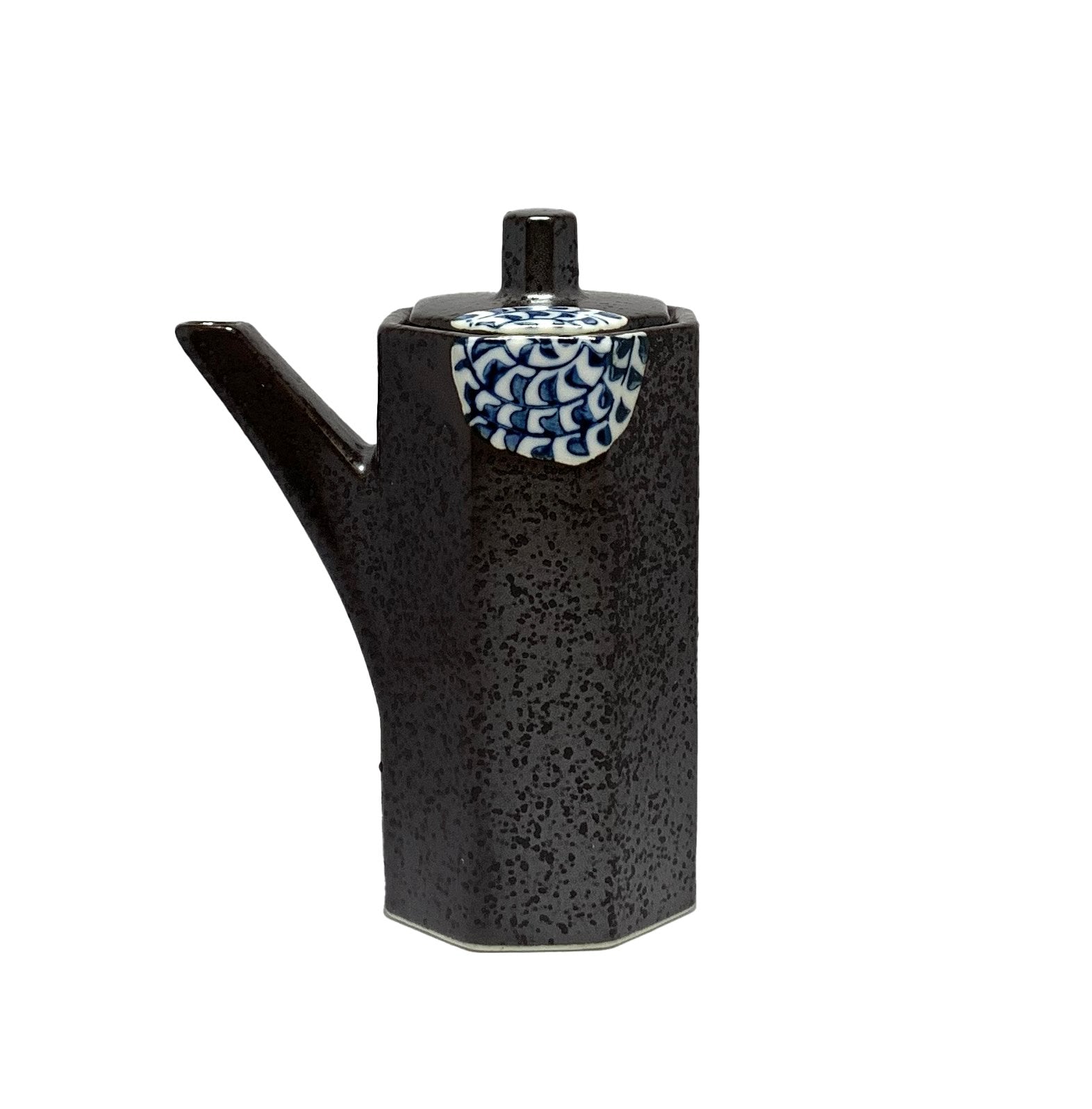 Heritage Waves Octagonal Sauce Bottle (CSB-1) - Chefcoca