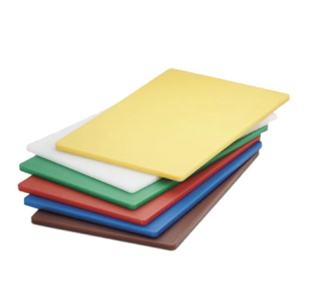 Rectangular Cutting Board, 12" x 18" x 0.5" (Multiple colours) - Chefcoca