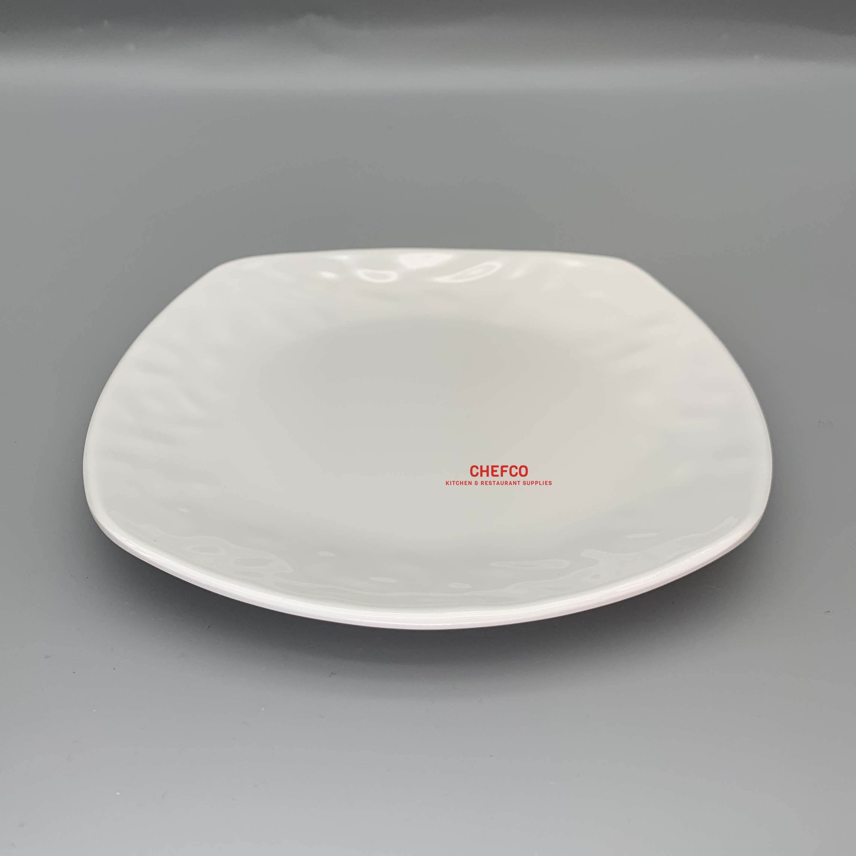 Square Decorative Rim Melamine Plate (D3108K,D3110K) - Chefcoca