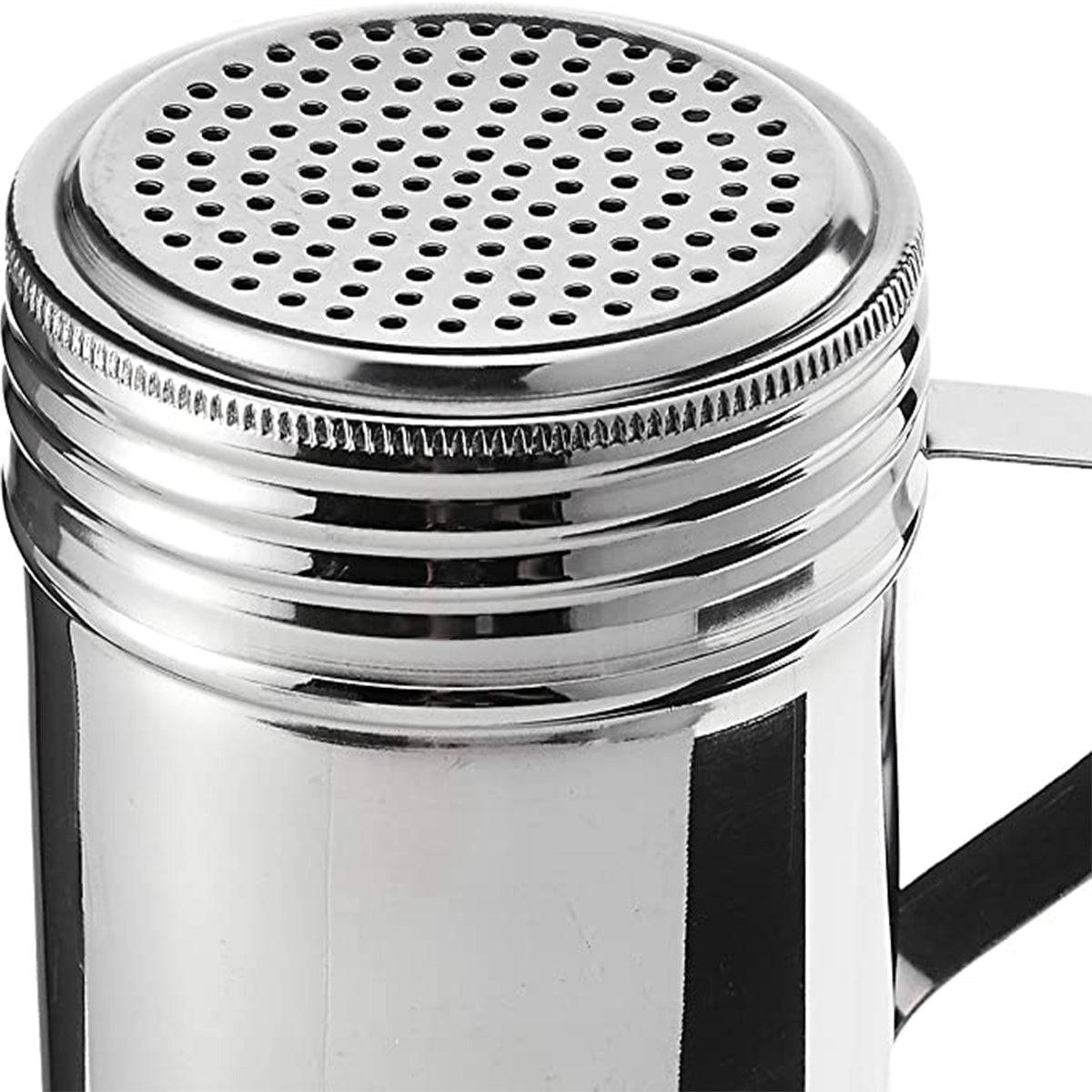 10 oz Dredge w/Hdl, S/S - Chefcoca