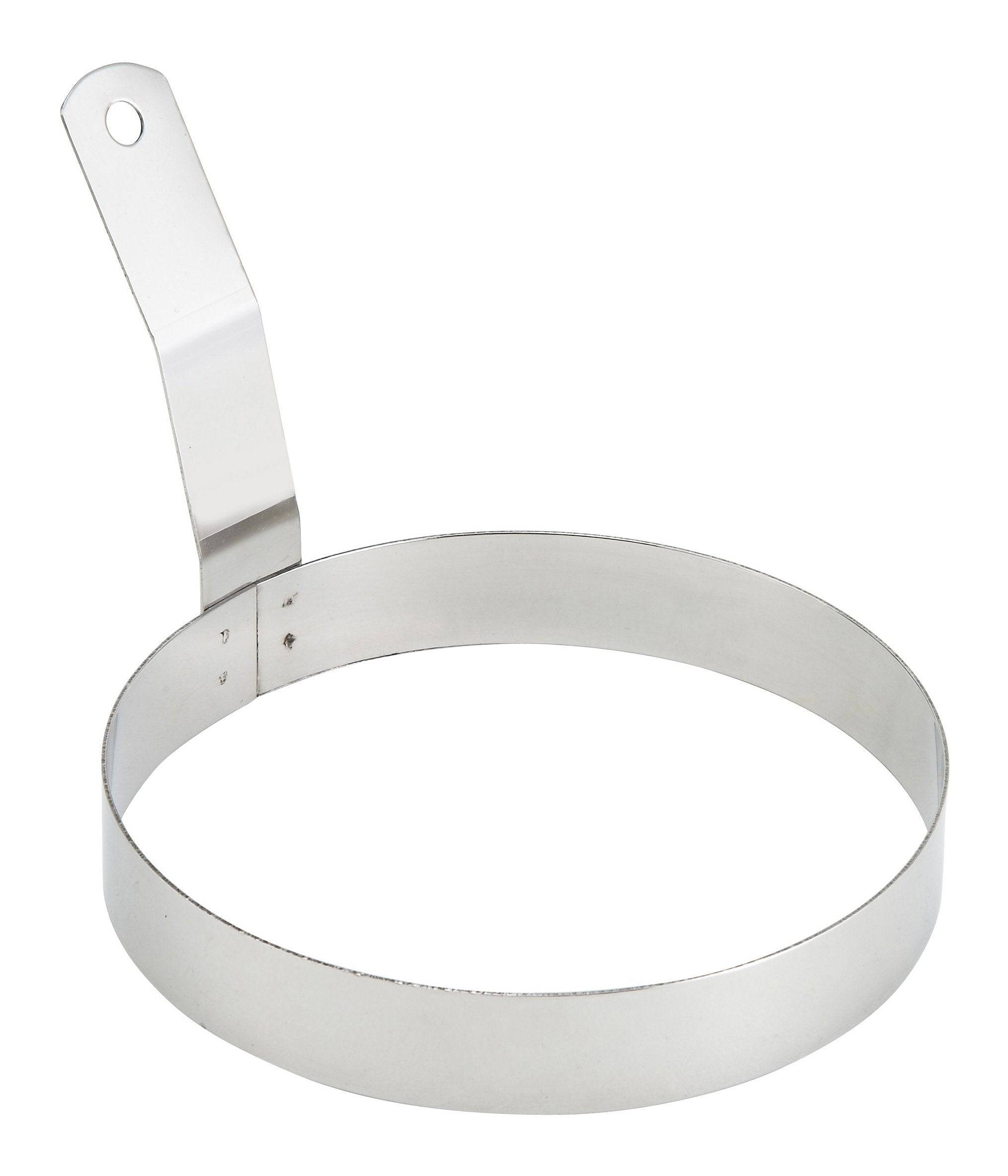 Stainless Steel Egg Round Ring (3" - 5" Diameter) - Chefcoca