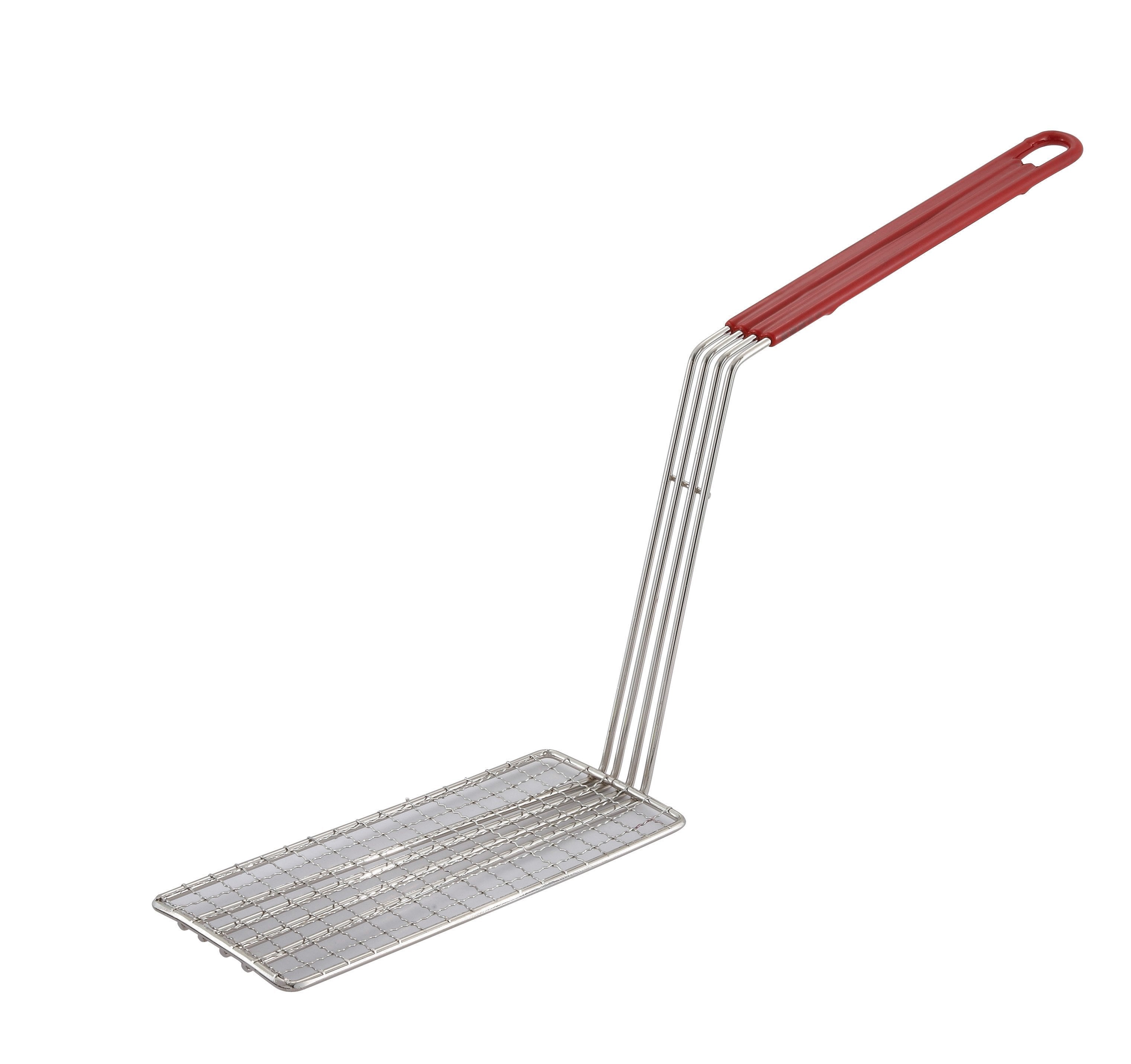 Fryer Basket Press with Offset Handle - Chefcoca