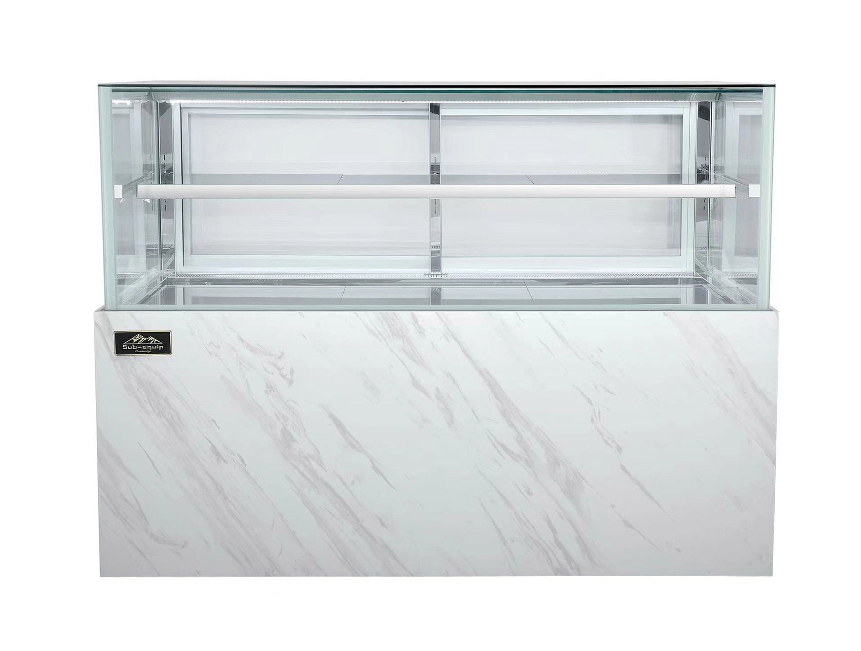 Sub-equip, 71"Cake Display Showcase,Refrigerated Bakery Display Case with LED Lighting - Chefcoca