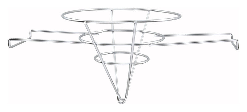 10" Fryer Filter Stand, Chrome Plated