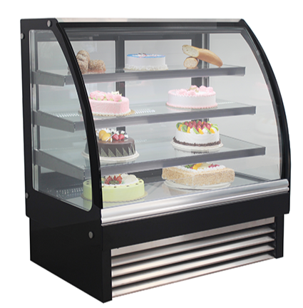 Sub-equip, 72" Cake Display Showcase, Bakery Cabinet Display Refrigerators
