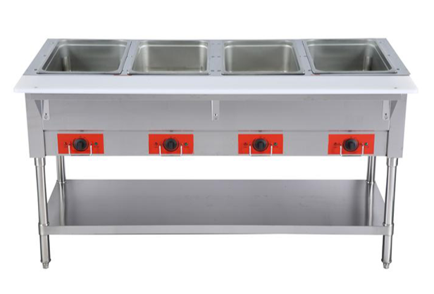 Turbo Range FZ-06D2 Electric Steam Table,4 Well - Chefcoca