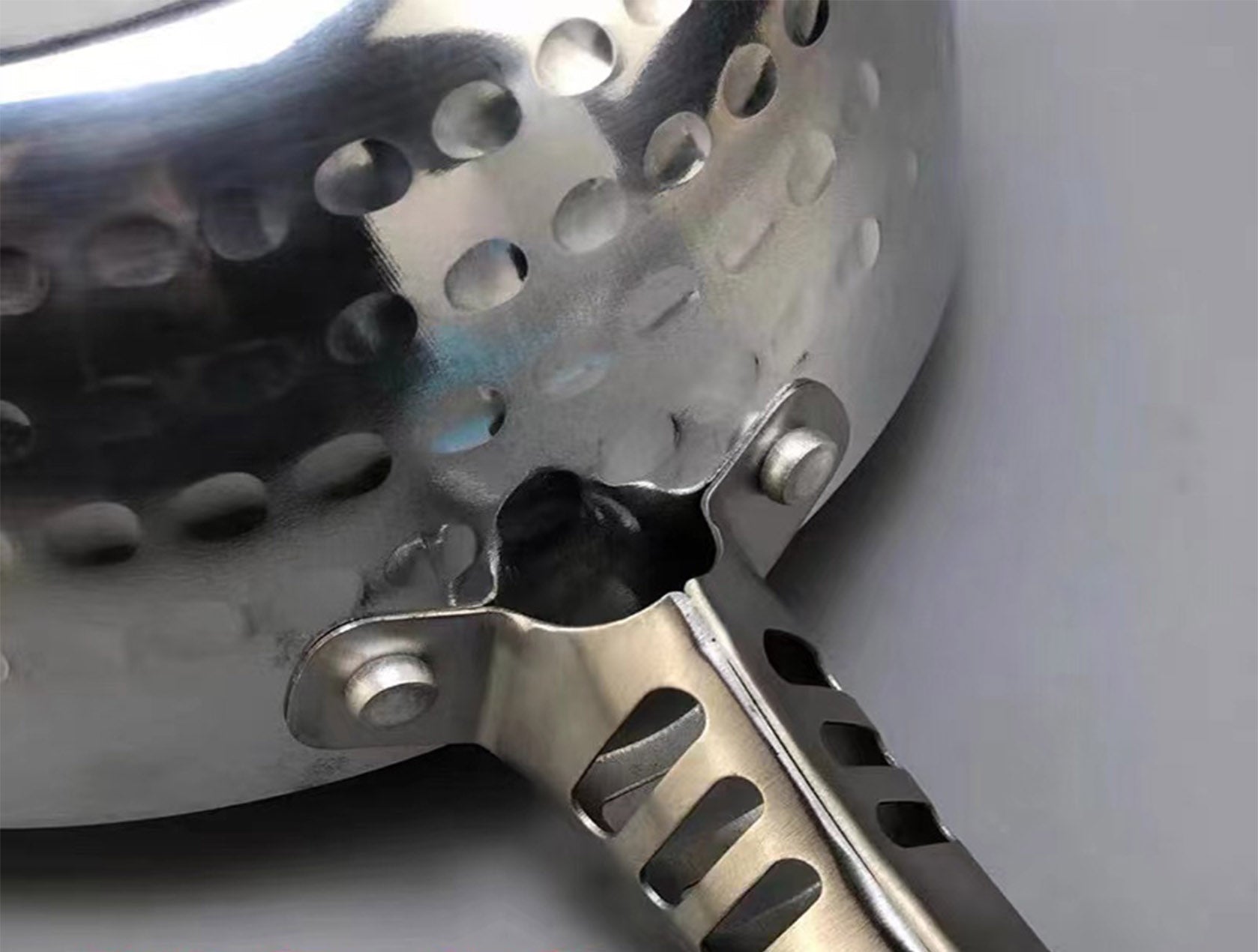 S/S Non-Stick Deep Pan with Steel Handle (18-22cm) - Chefcoca