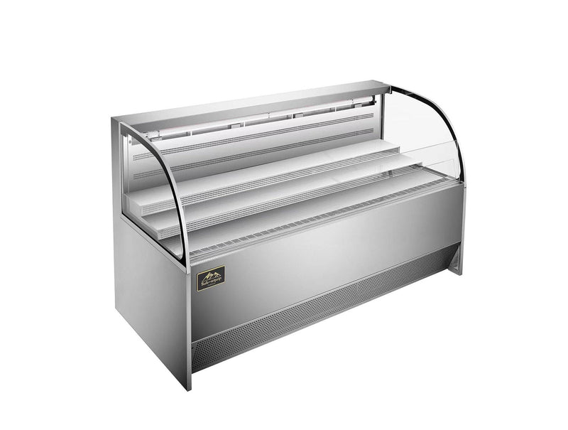 Sub-equip,30" Low Profile Horizontal Air Curtain Open Refrigerated Display Case,Grab and Go refrigerator (W30" X D34"X H33")