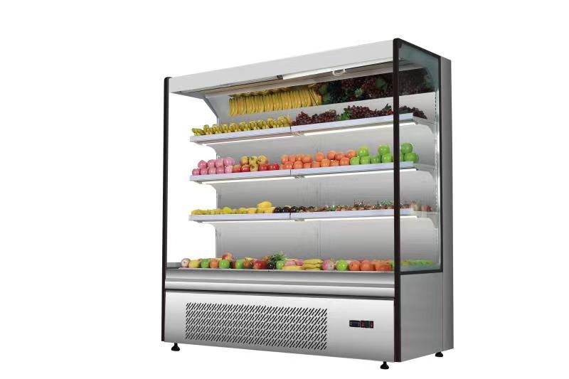 31" Deep Grab & Go Open Display Case, 76.2" Wide Refrigerator - Chefcoca