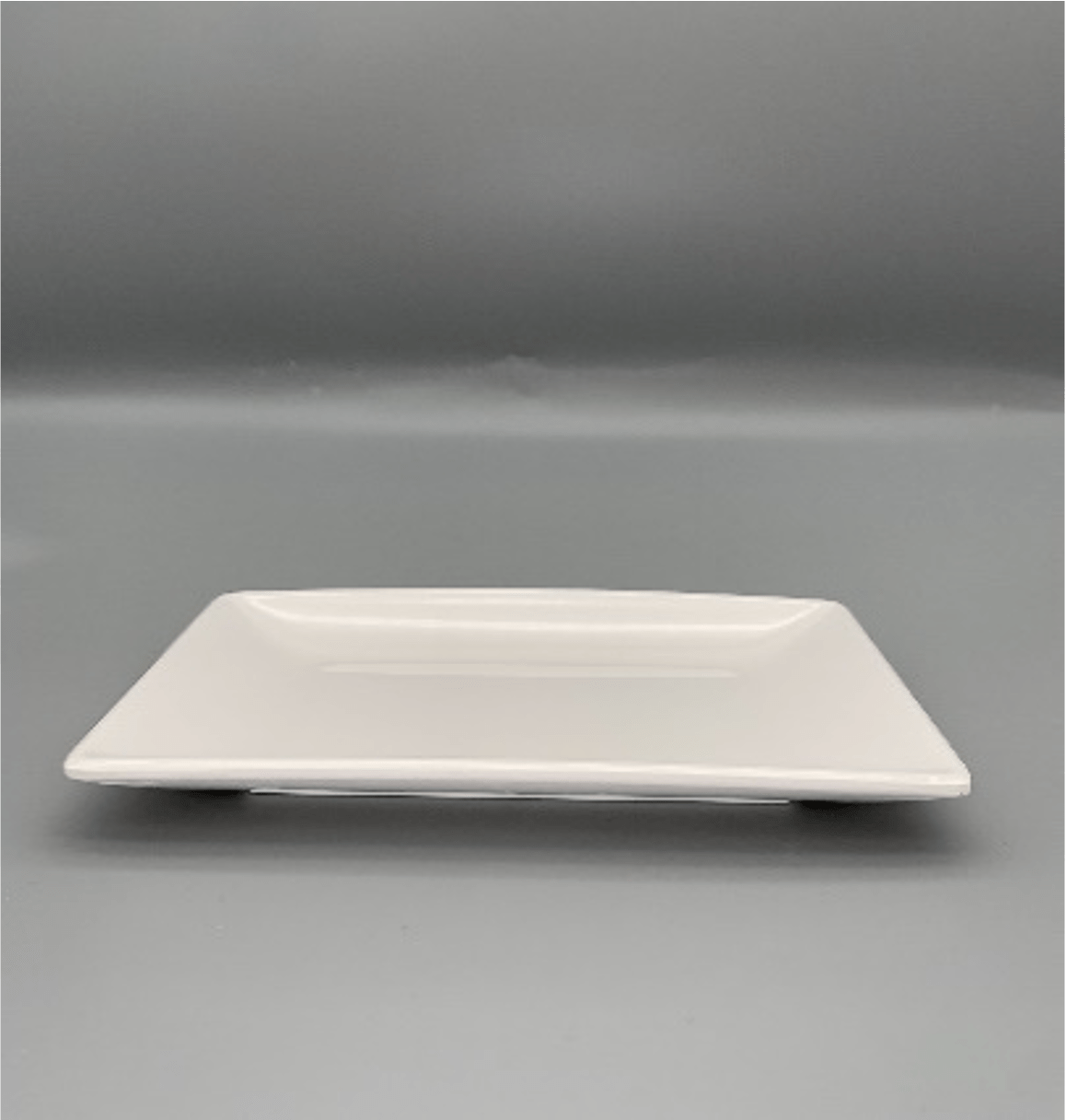 White Minimalistic Melamine Plate (HC8080-1) - Chefcoca
