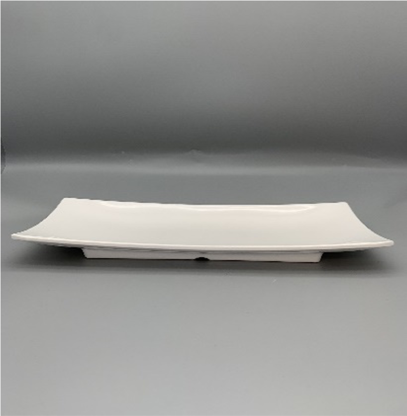 White Modern Melamine Plate (HC8080-14,HC8080-16) - Chefcoca
