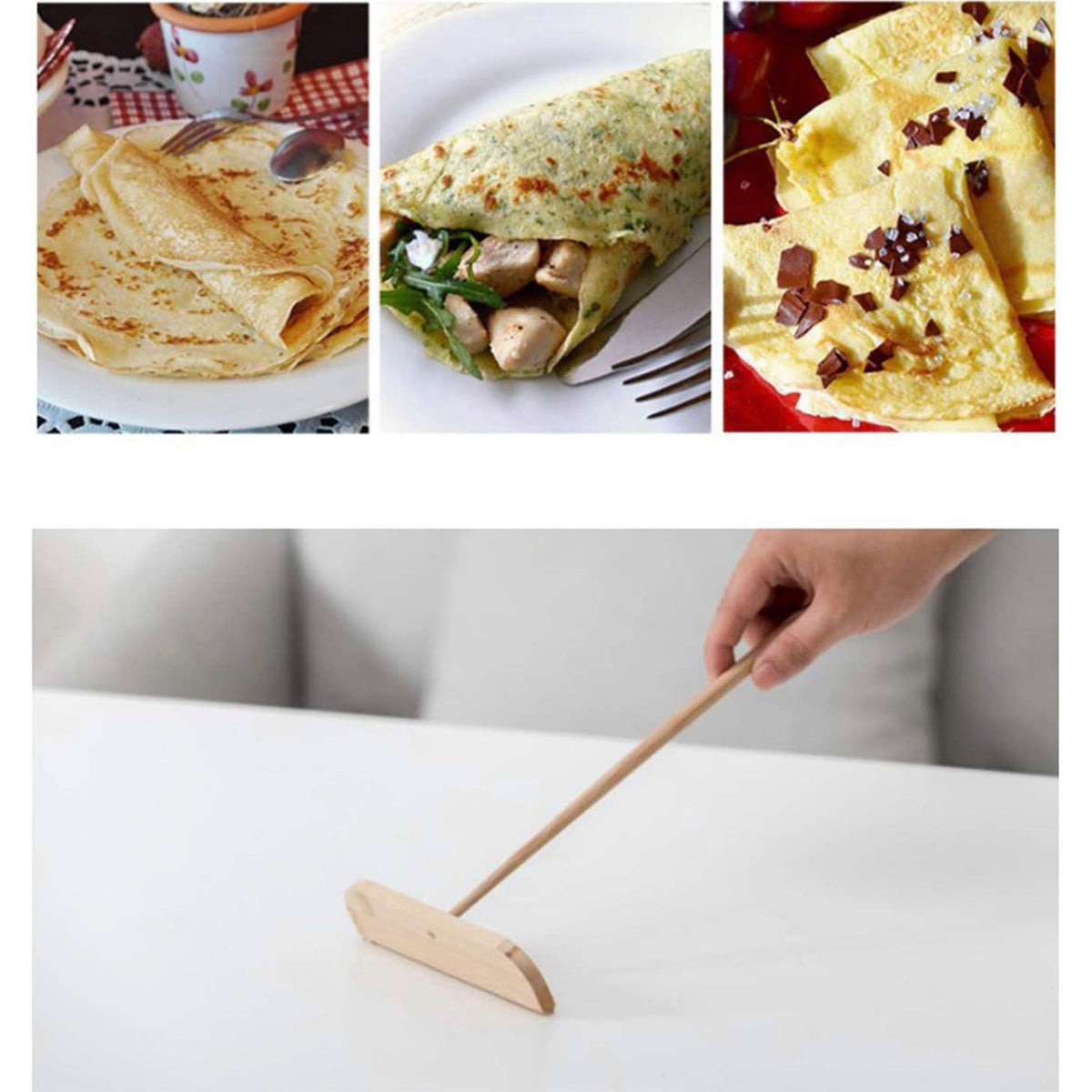 Bamboo Crepe Batter Speader - Chefcoca