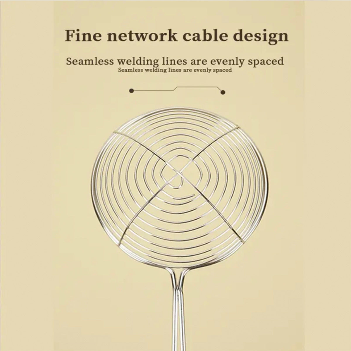 Stainless Steel Milk Tea Pearl Kitchen Wire Colander Steel (HPS-7) - Chefcoca