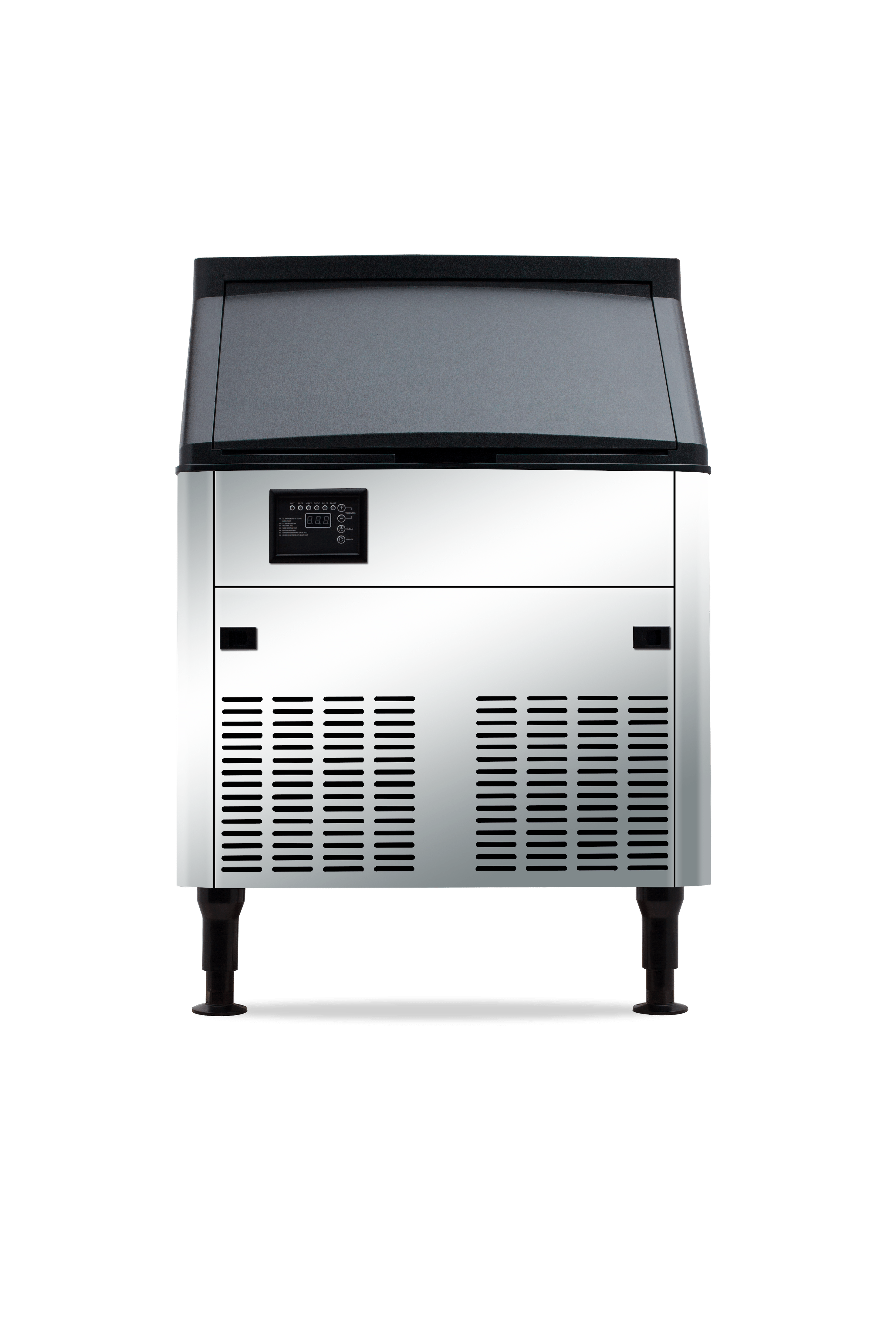 Sub-equip IC-210BA Air-Cooled Ice Machine, Cube Shaped Ice, 210LBS/24HRS, 80LBS Storage - Chefcoca
