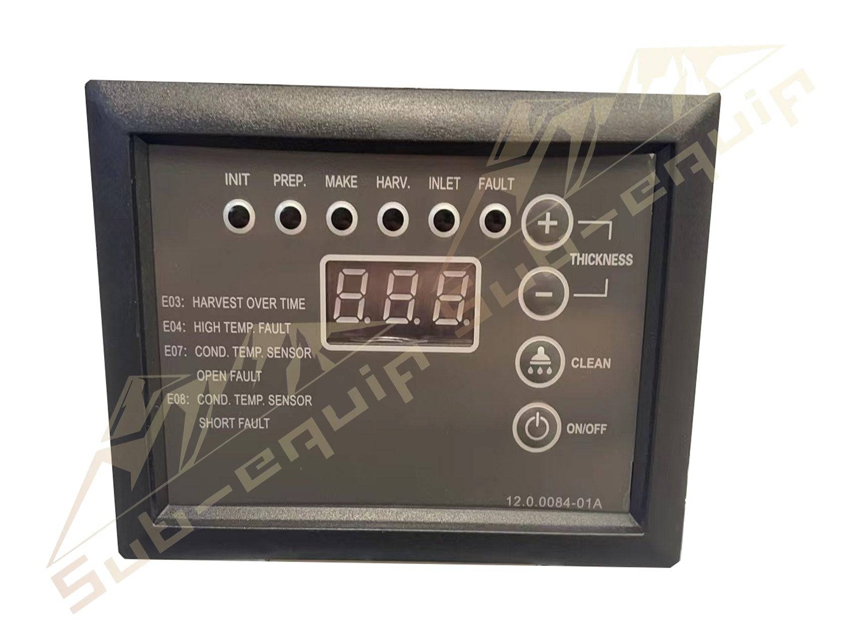 Sub-equip IC-210BA Air-Cooled Ice Machine, Cube Shaped Ice, 210LBS/24HRS, 80LBS Storage - Chefcoca