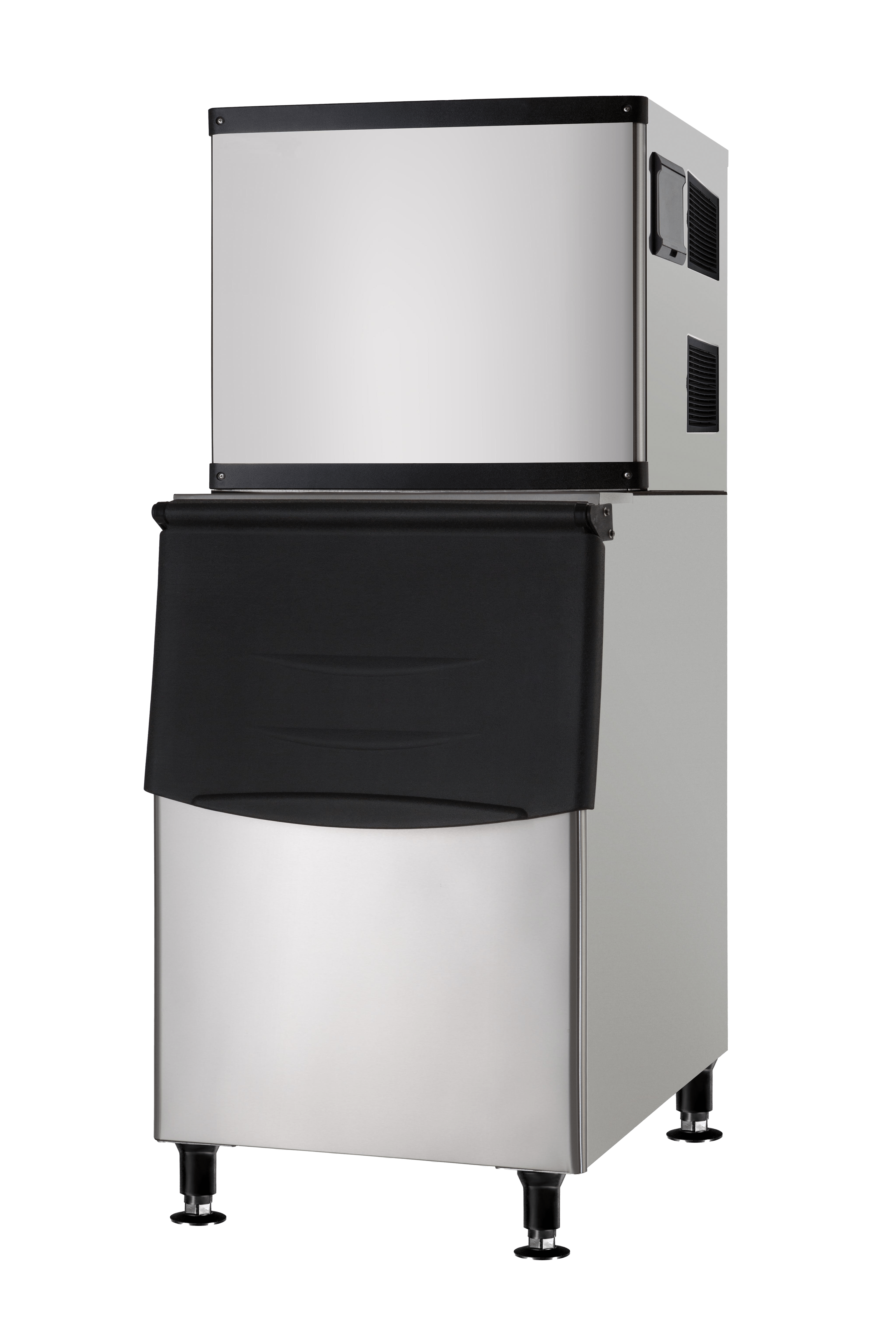 Sub-equip IC-500MA/400 Air-Cooled Modular Ice Machine, Cube Shaped Ice, 500LBS/24HRS, 375LBS Storage - Chefcoca
