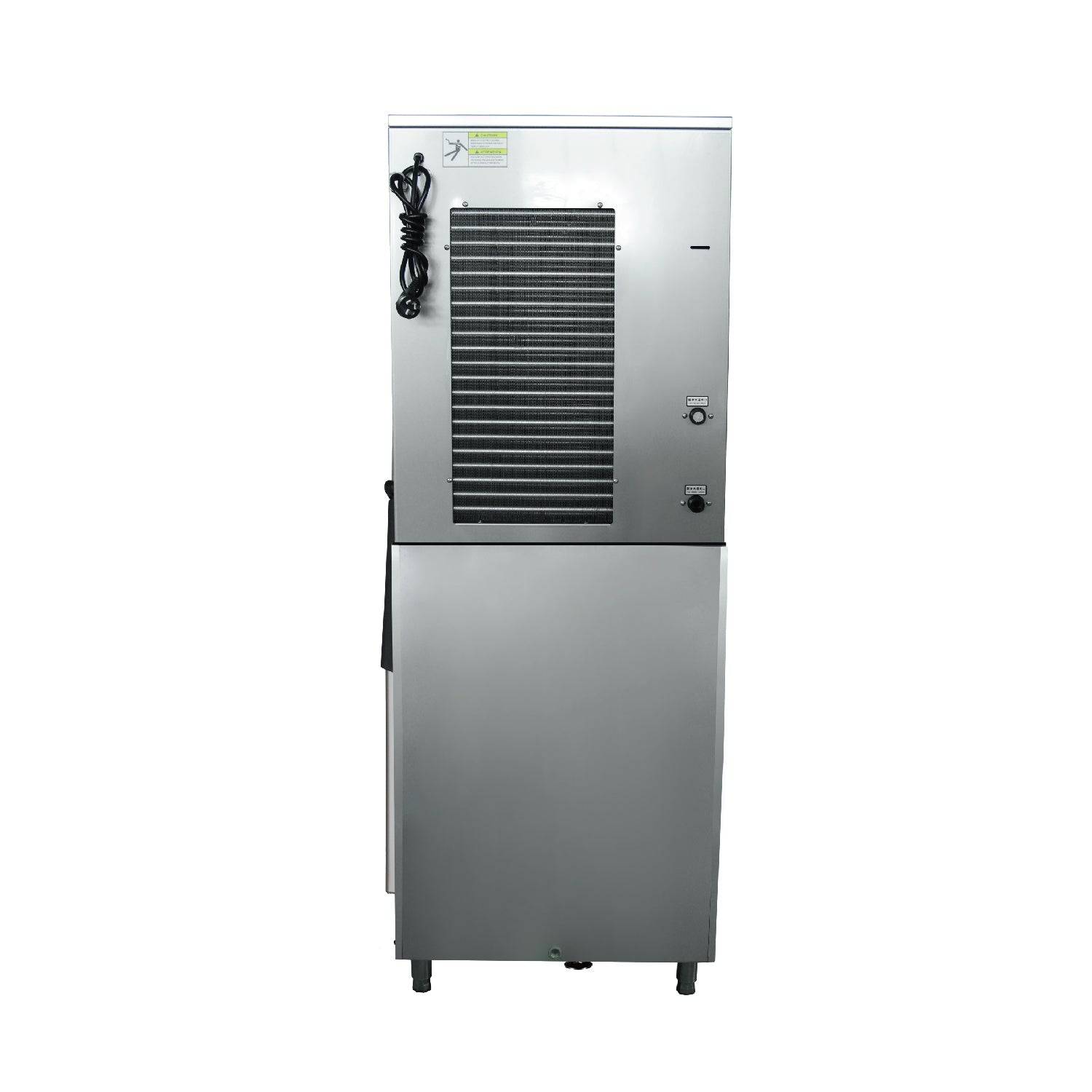 Sub-equip IF-550MA/300 Modular Air-Cooled Ice Machine, Flake Shaped Ice, 550LBS/24HRS, 275LBS Storage - Chefcoca