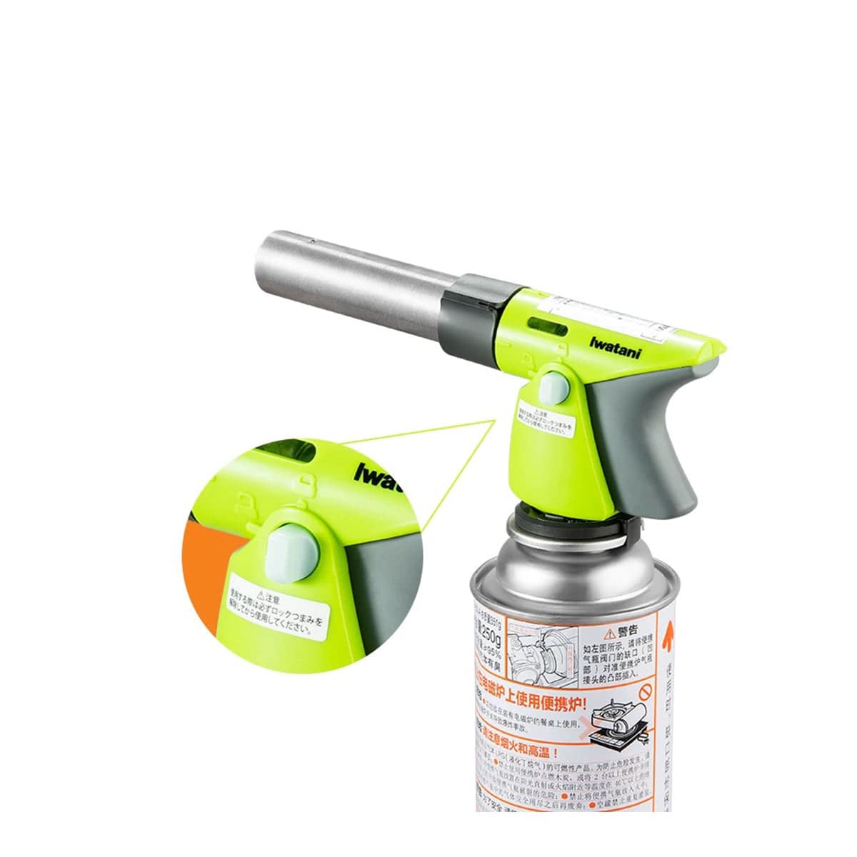 Iwatani CB-TC-CKGR Culinary Gas Torch - Chefcoca