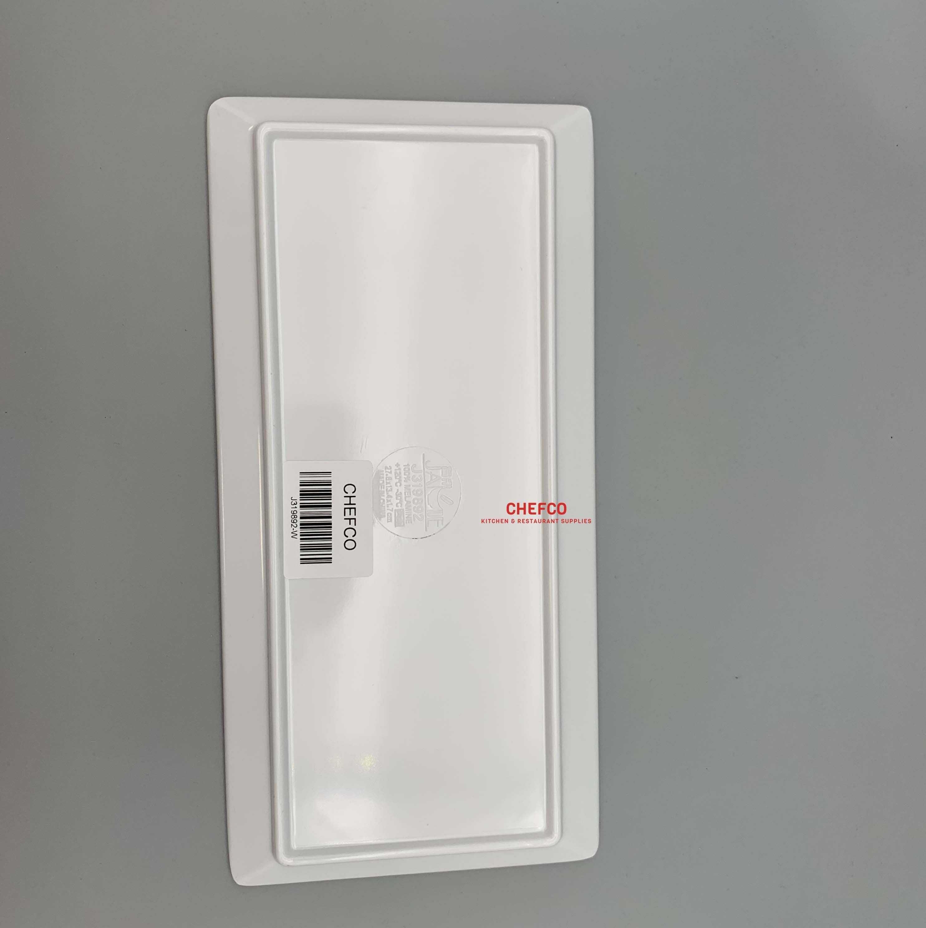 Sleek Rectangular Melamine Plate (J319892) - Chefcoca