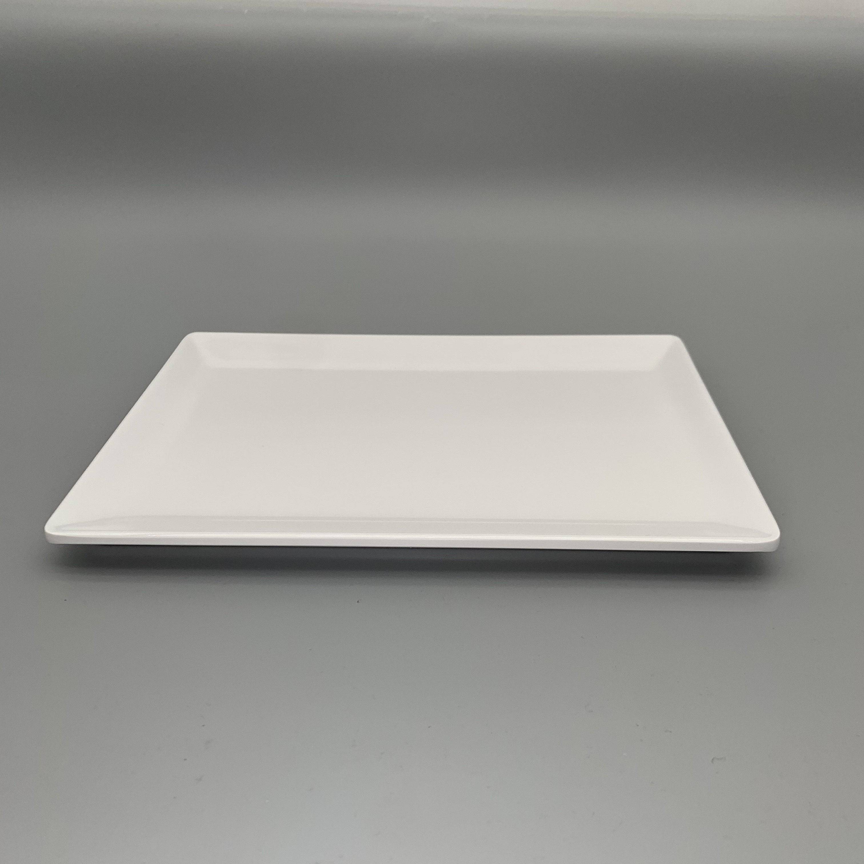 Sleek Rectangular Melamine Plate (J319896) - Chefcoca