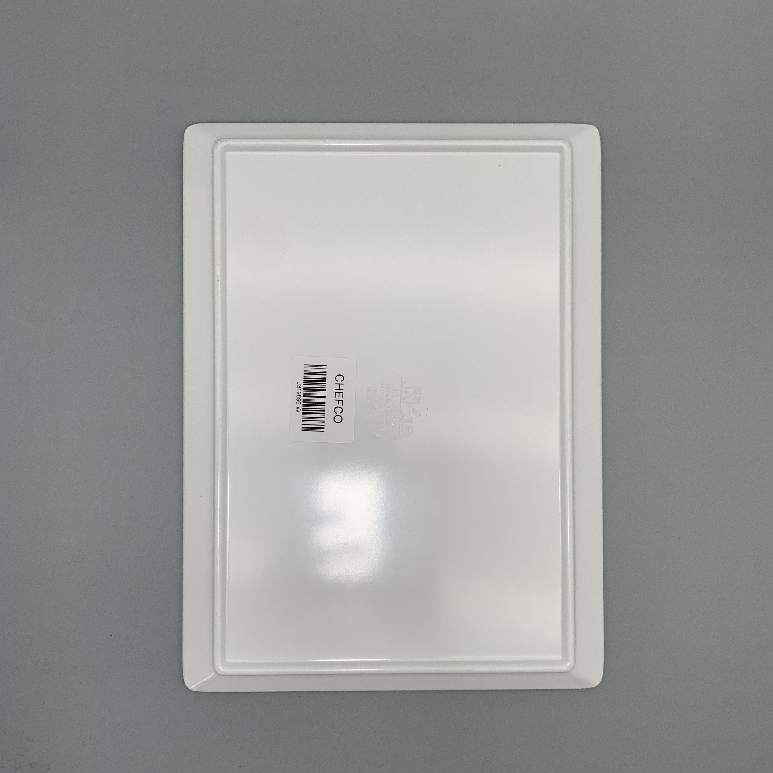 Sleek Rectangular Melamine Plate (J319896) - Chefcoca