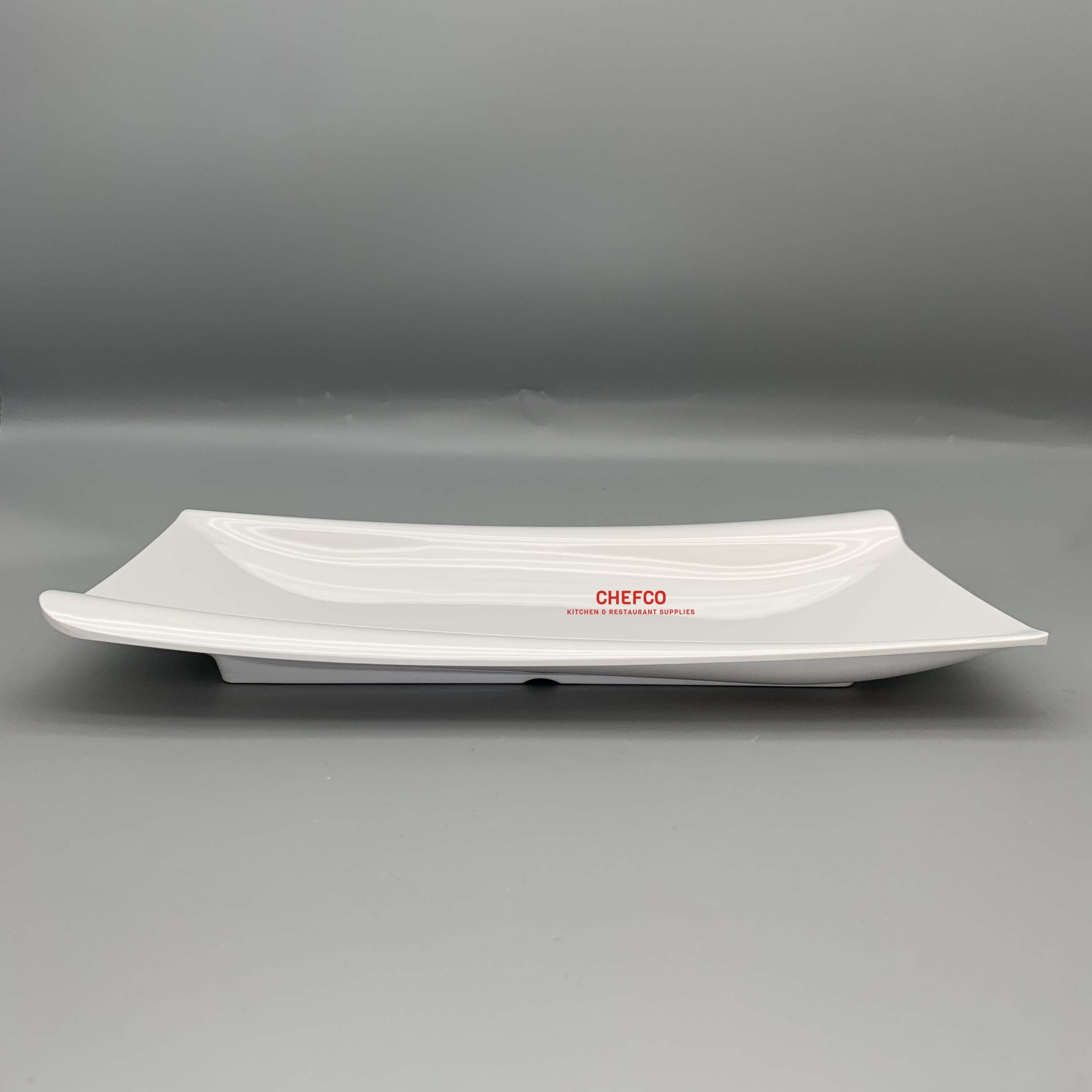 Double Edge Melamine Plate (J411730-J411731) - Chefcoca