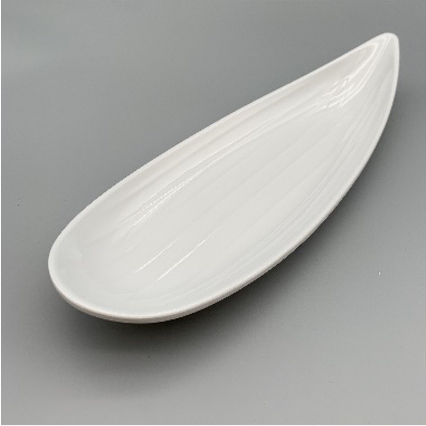 Melamine Boat Plate (J626281W) - Chefcoca