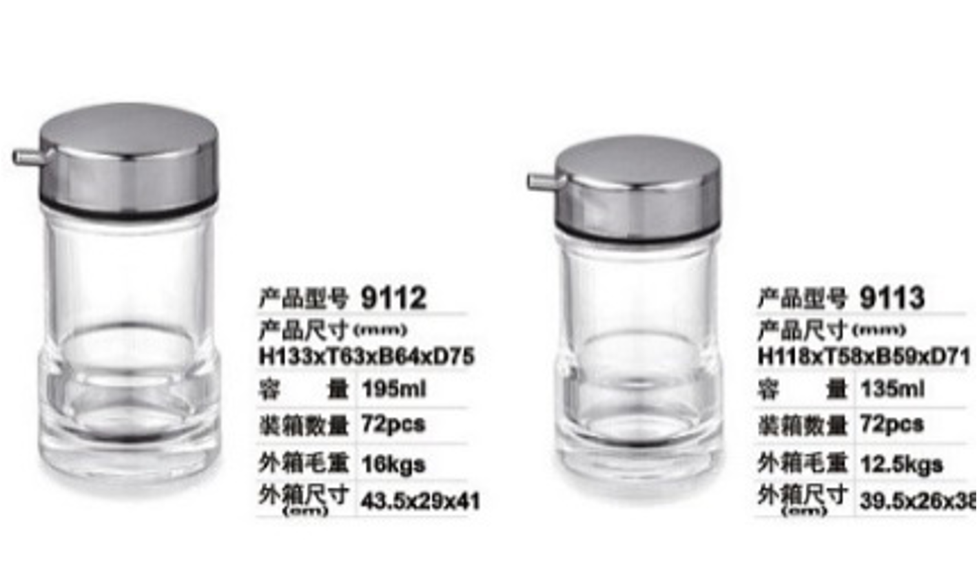 JB-9112 Clear Polycarbonate Soy Sauce Pourer - Chefcoca