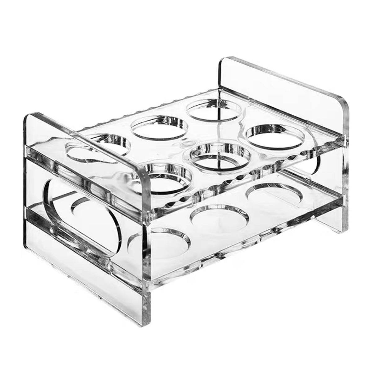6 Holes Clear Acrylic Holder - Chefcoca
