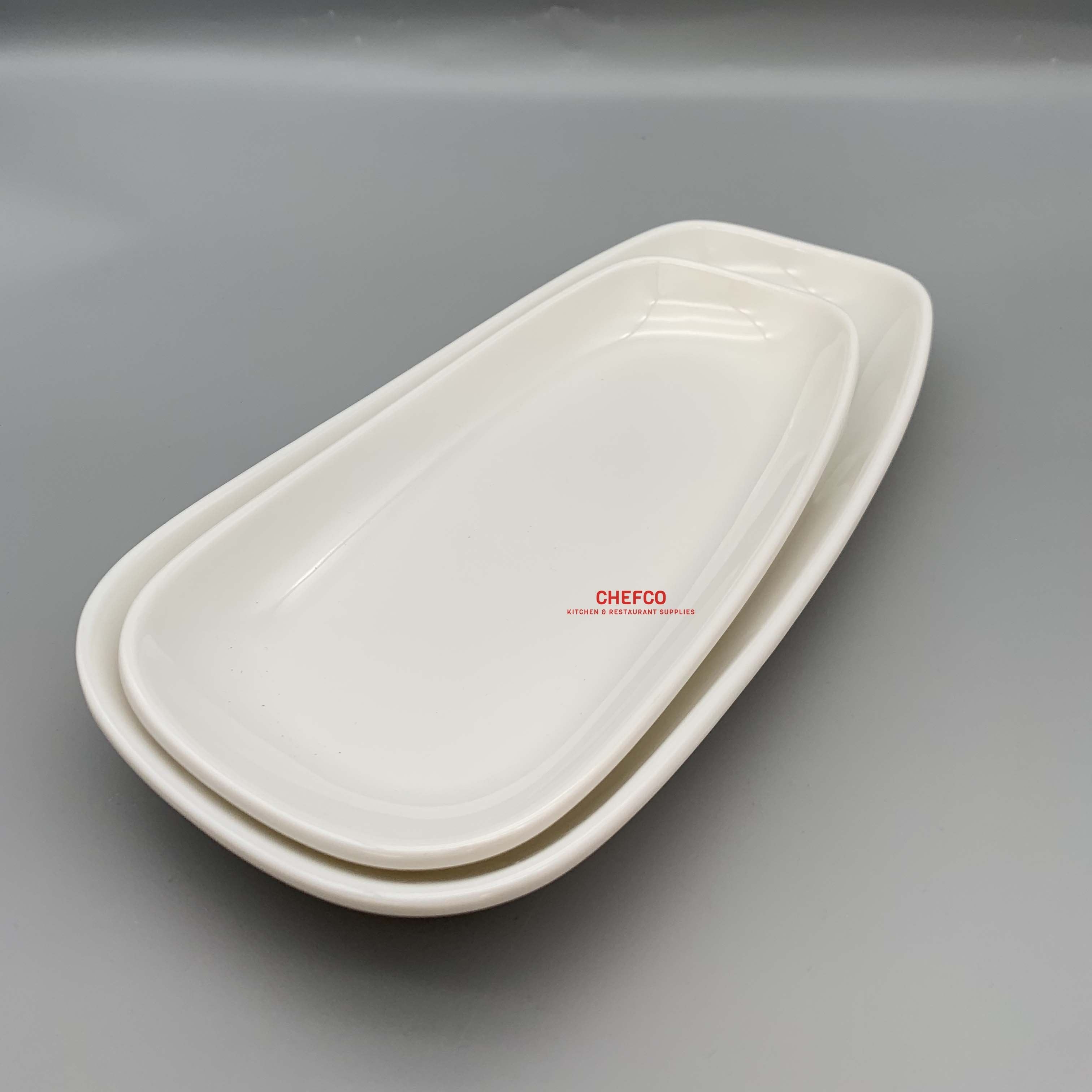 Beige Melamine Deep Platter (JMC161-JMC162) - Chefcoca