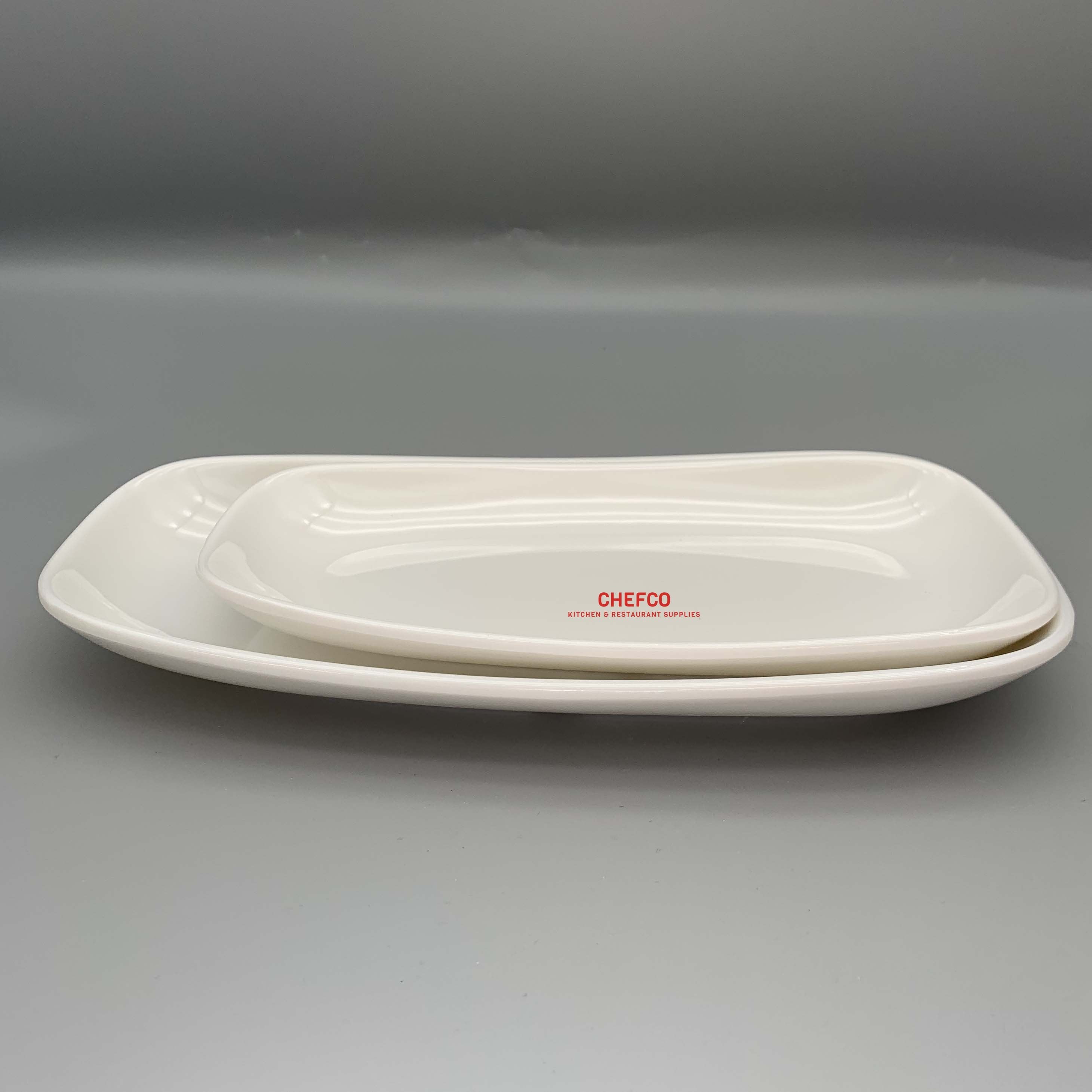 Beige Melamine Deep Platter (JMC161-JMC162) - Chefcoca