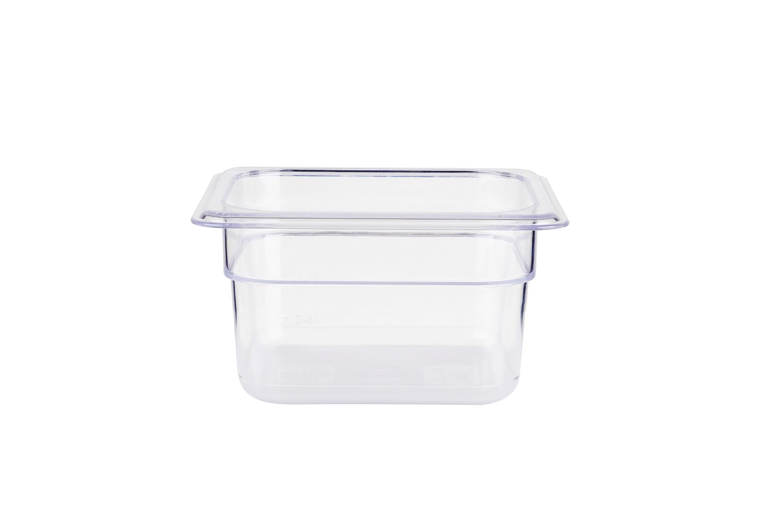 Polycarbonate 1/4 Size (26.5cmL x 16.2cmW)GN Food Pan - Chefcoca
