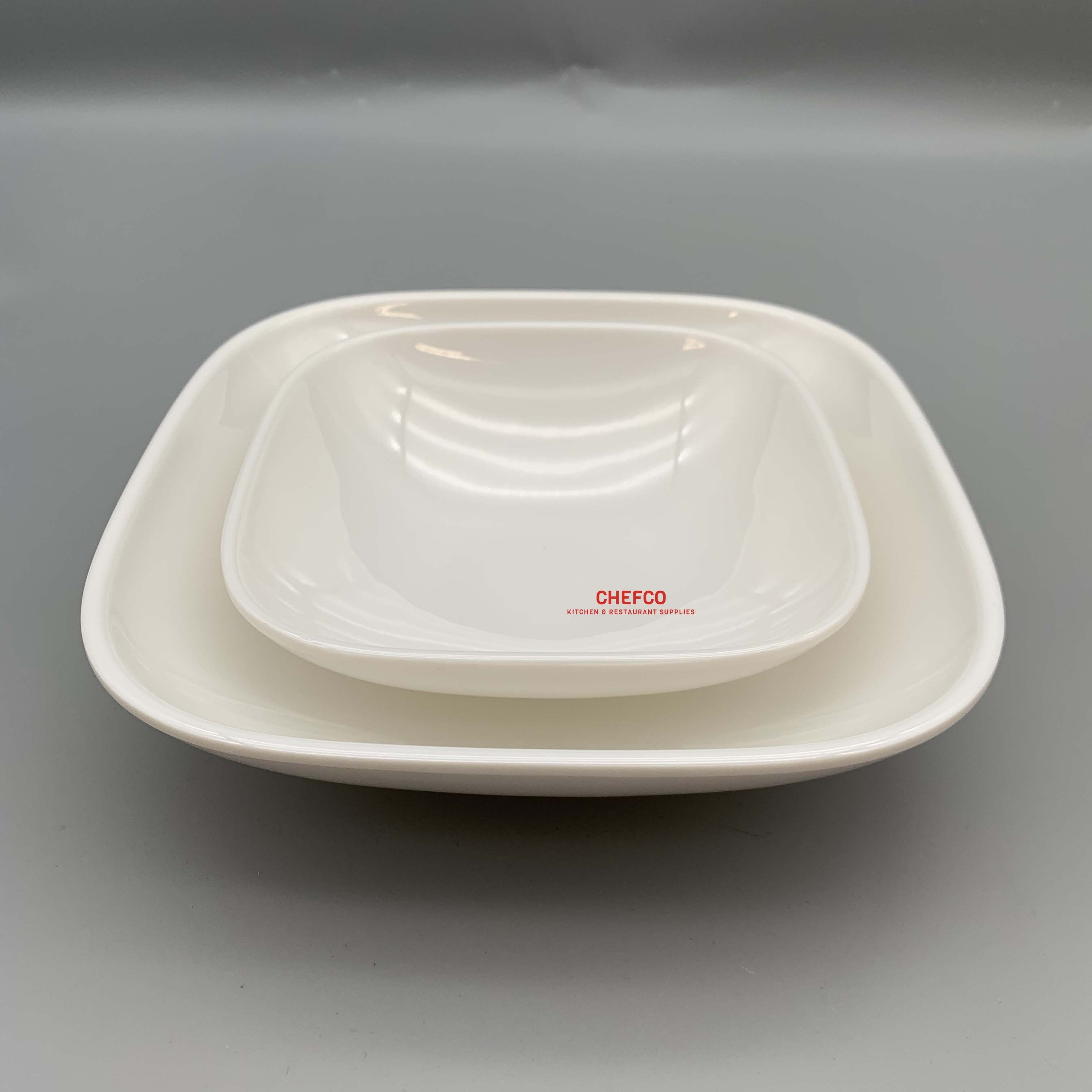 Deep Square Melamine Bowl (YJ002-YJ003) - Chefcoca