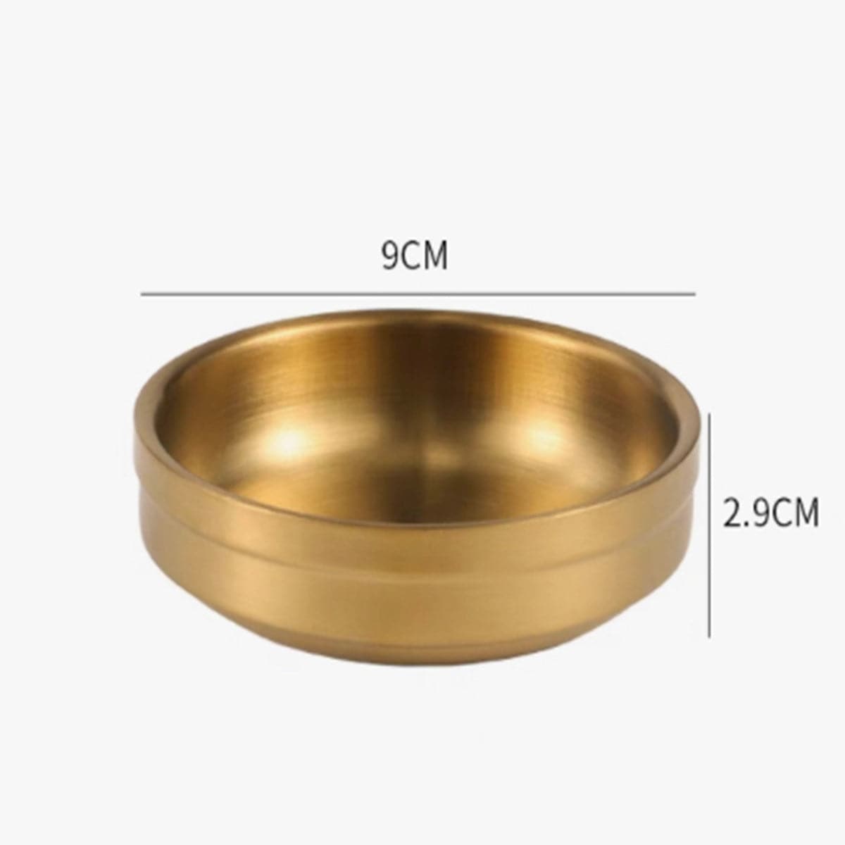 304 stainless steel Korean Style Deep Plate - Chefcoca