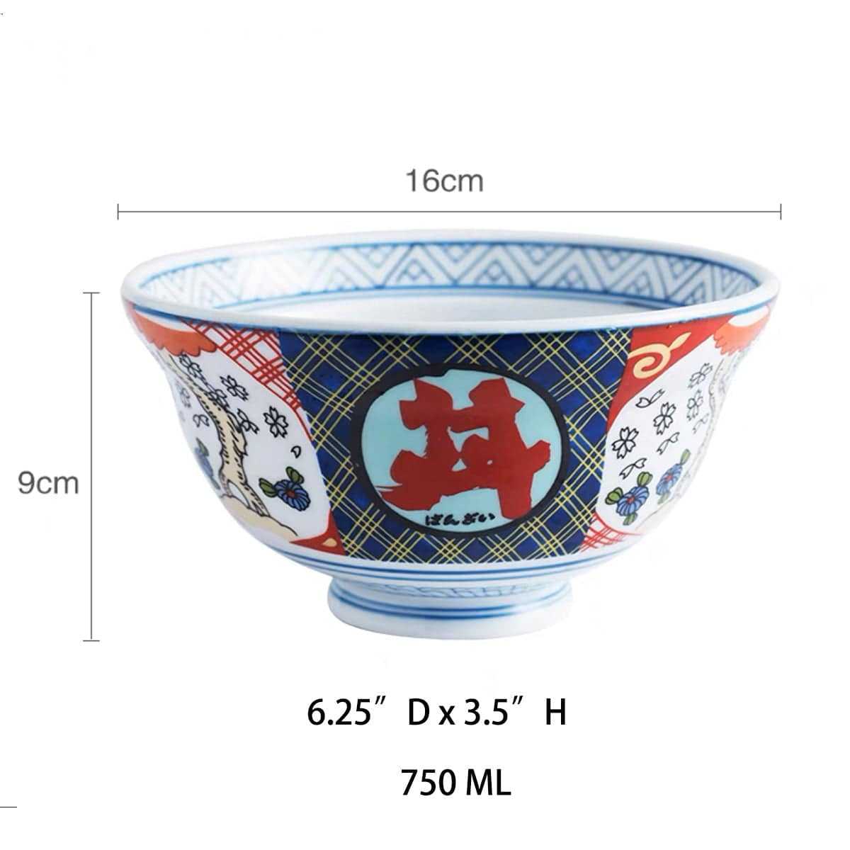 Japanese Zakka Style Rice Bowl, "Donburi" (KF15689/13886) - Chefcoca