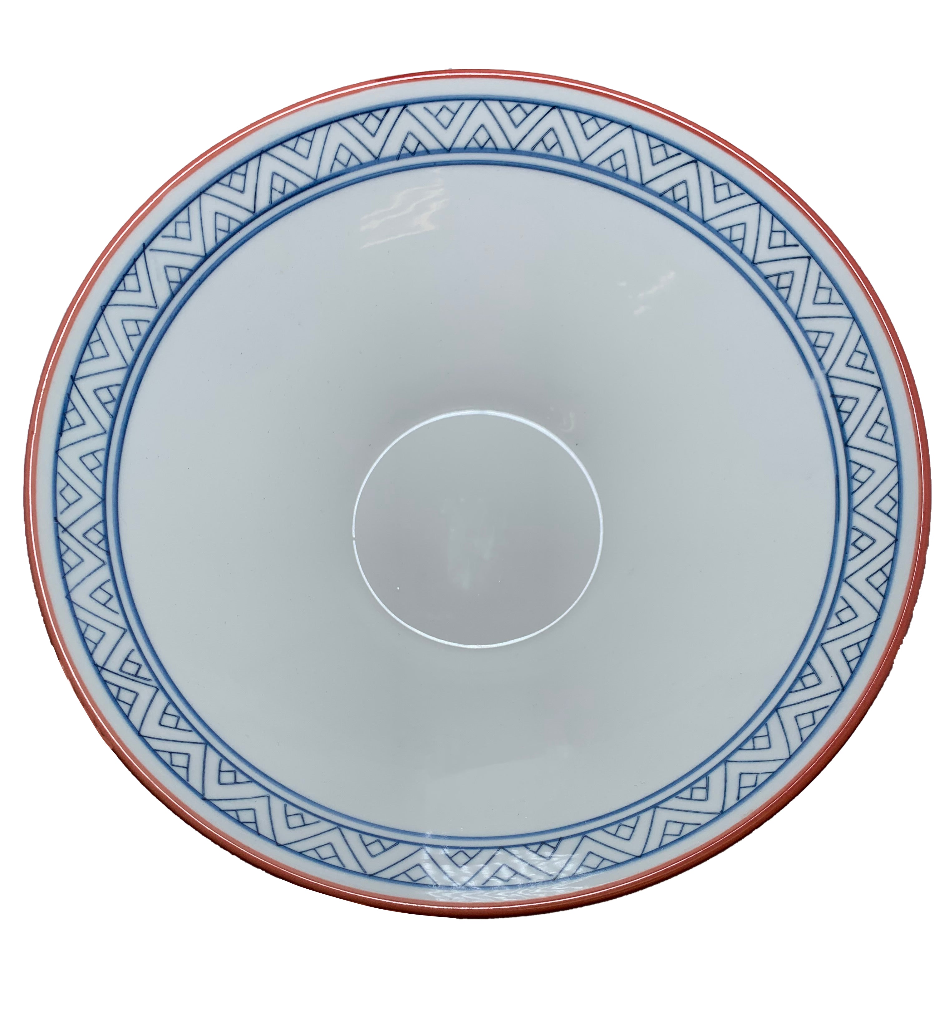Japanese Zakka Style Rice Bowl, Crane Pattern (KF23473) - Chefcoca