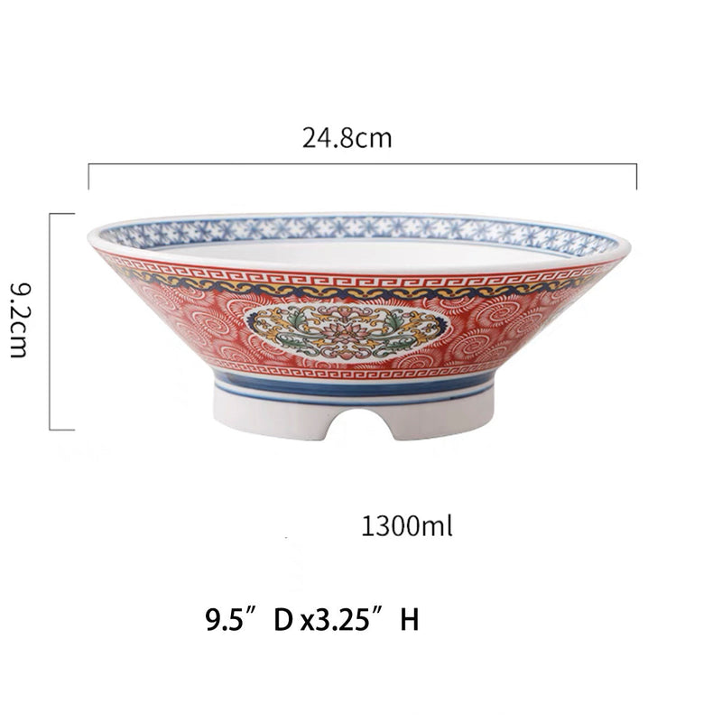 Japanese Zakka Style Rice Bowl, Uncaria Pattern (KF2488)