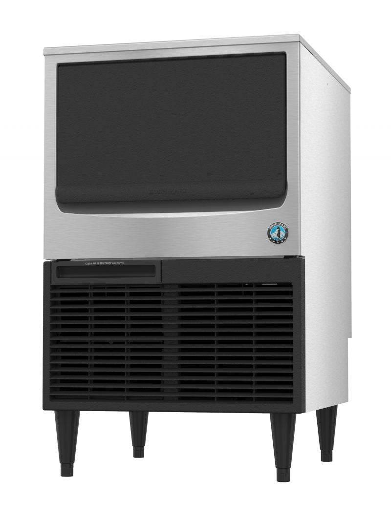 Hoshizaki KM-161BWJ Water Cooled Undercounter Crescent Cube Ice Machine with 78lb Storage Bin (23.75"W x 28"D x 39"H) - Chefcoca