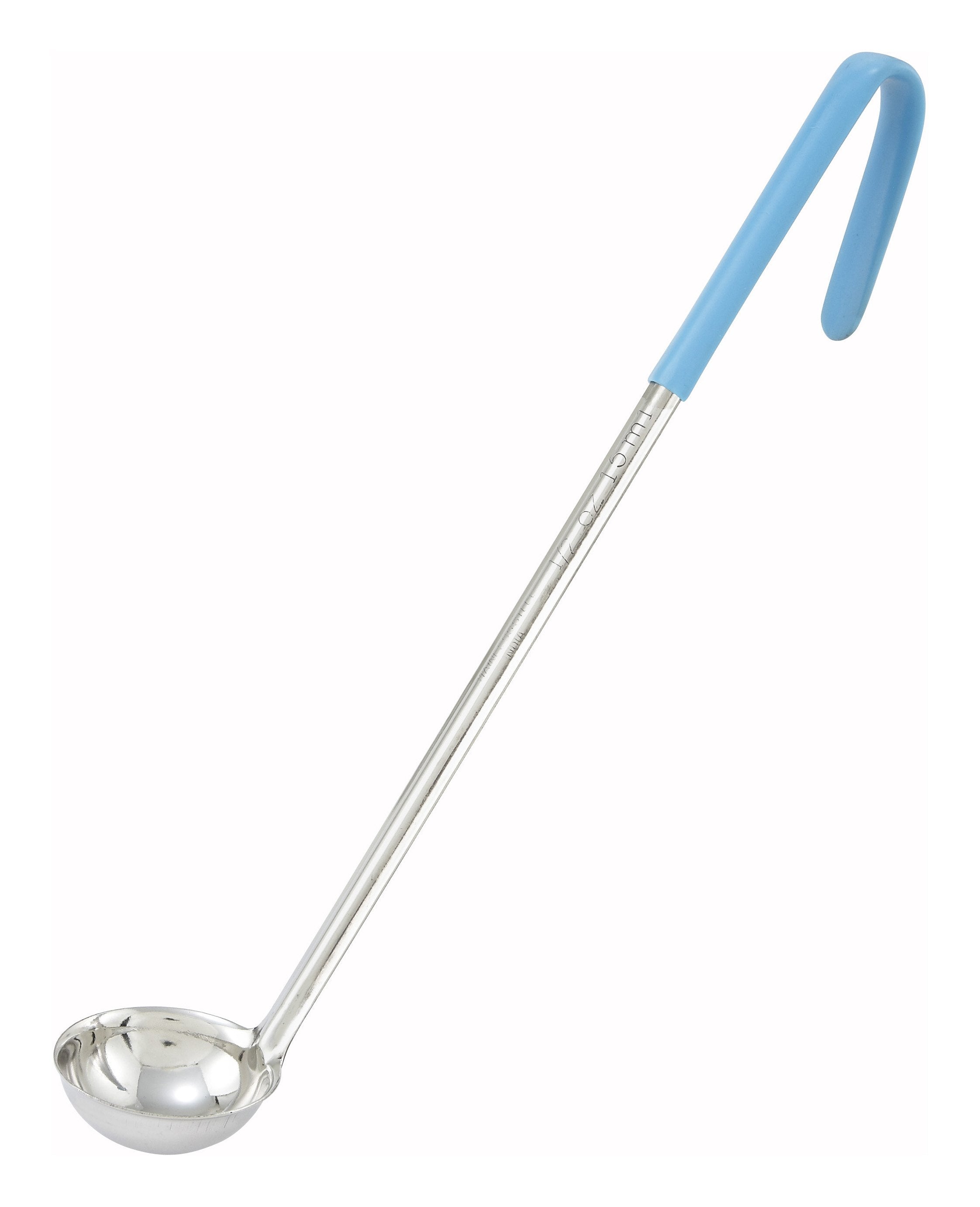Stainless Steel Colour-Coded Ladle (0.5oz - 12oz) - Chefcoca