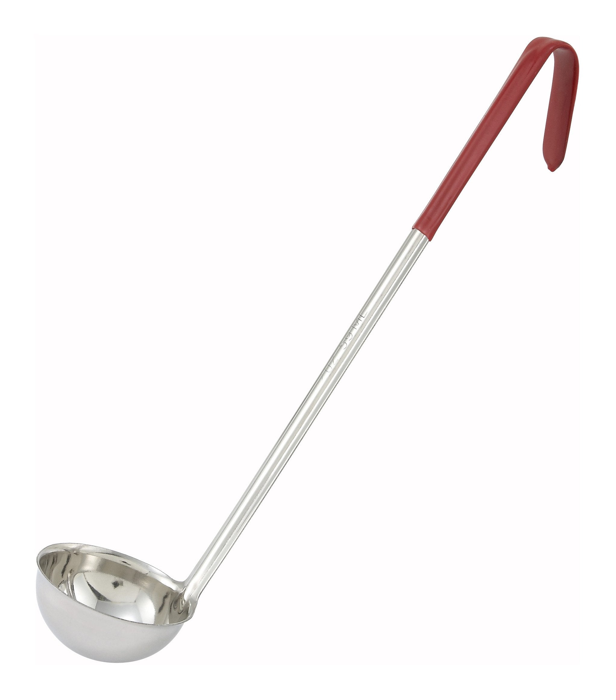 Stainless Steel Colour-Coded Ladle (0.5oz - 12oz) - Chefcoca