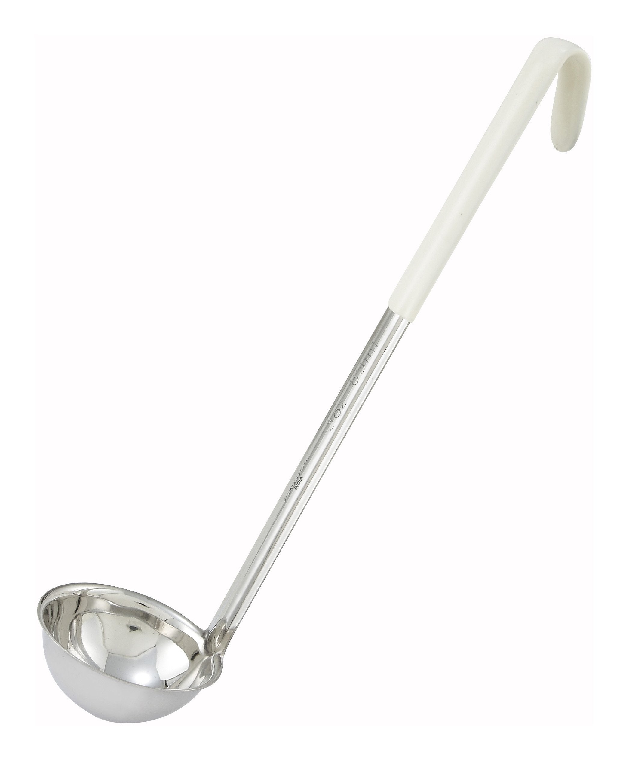 Stainless Steel Colour-Coded Ladle (0.5oz - 12oz) - Chefcoca